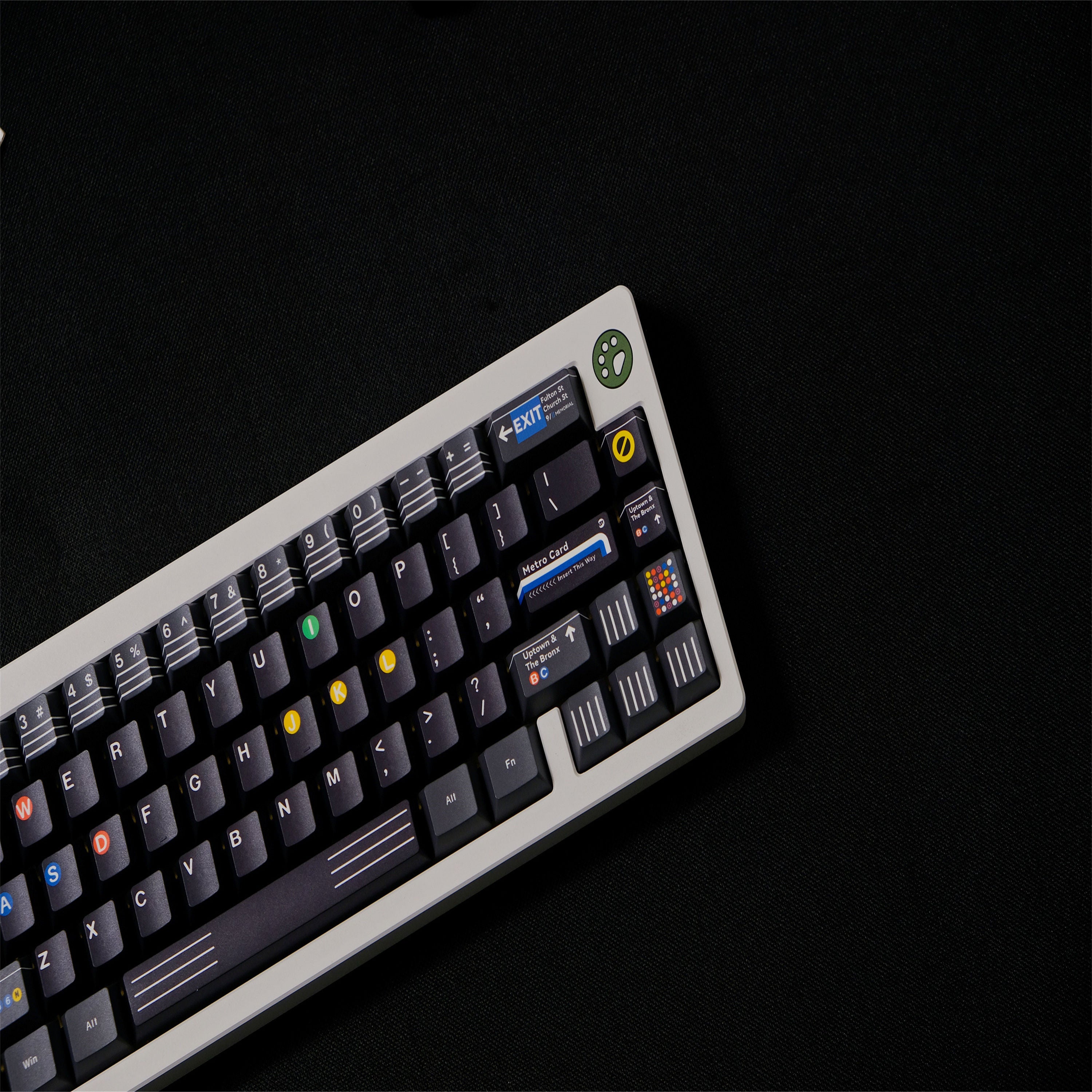 New York Subway keycaps
