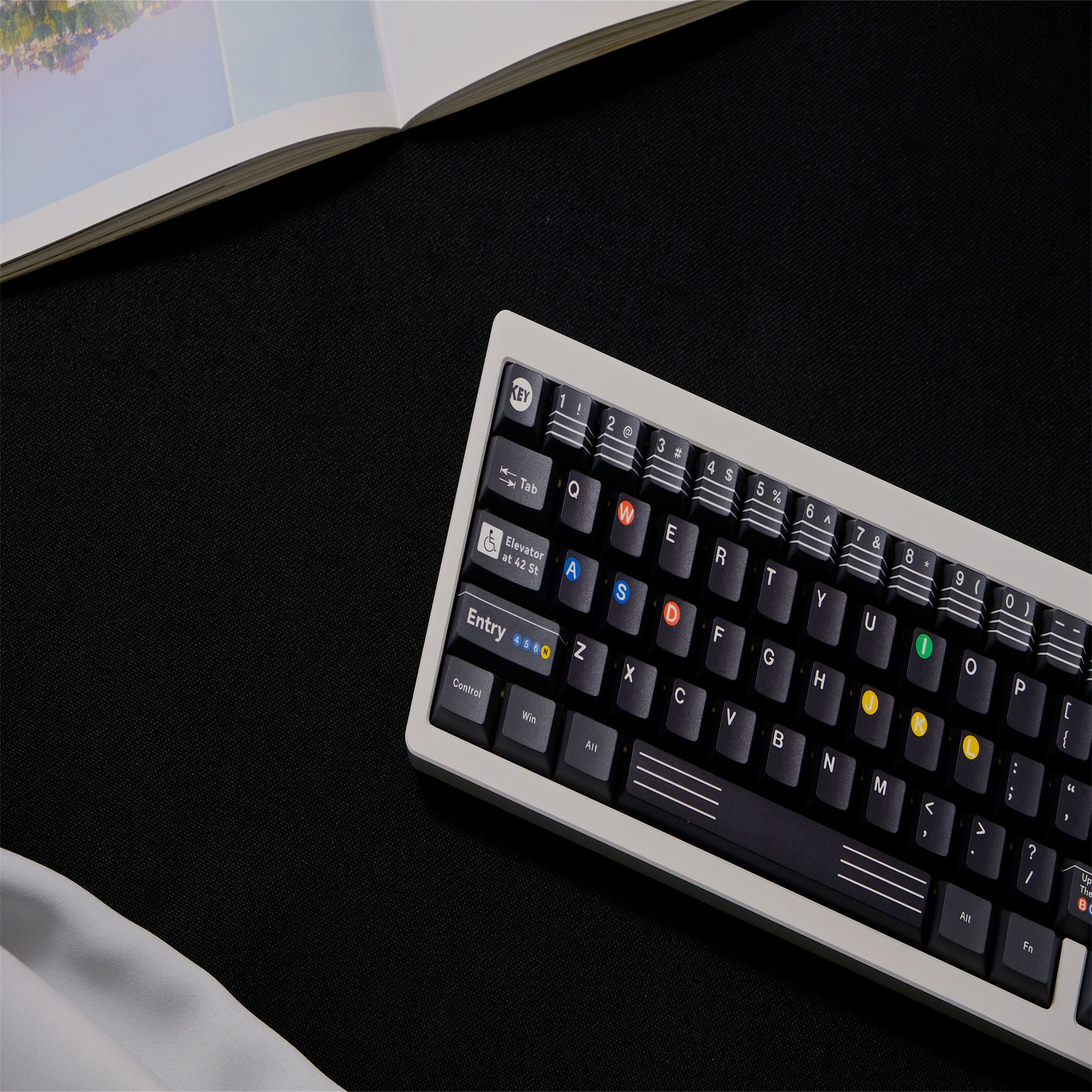 New York Subway keycaps