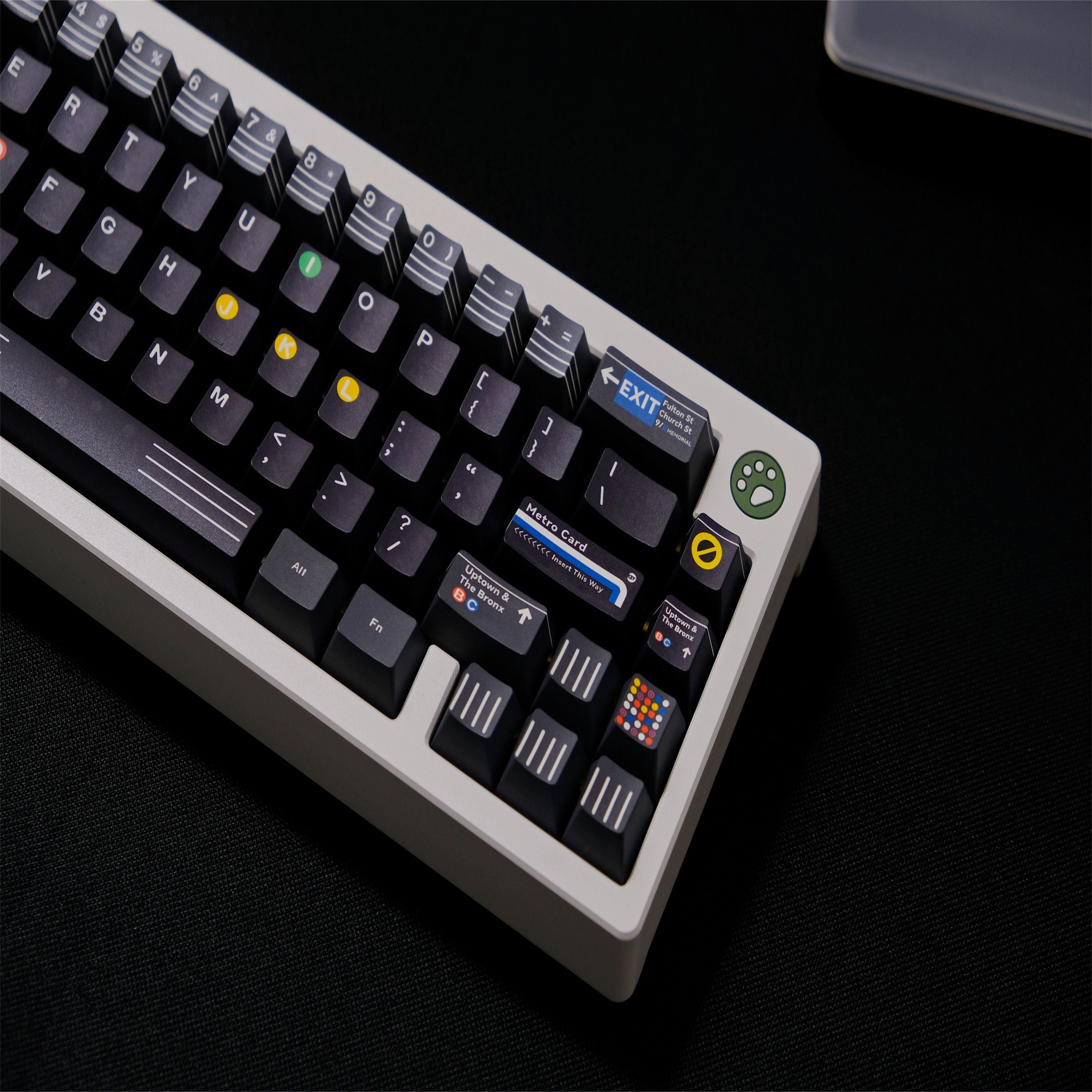 New York Subway keycaps