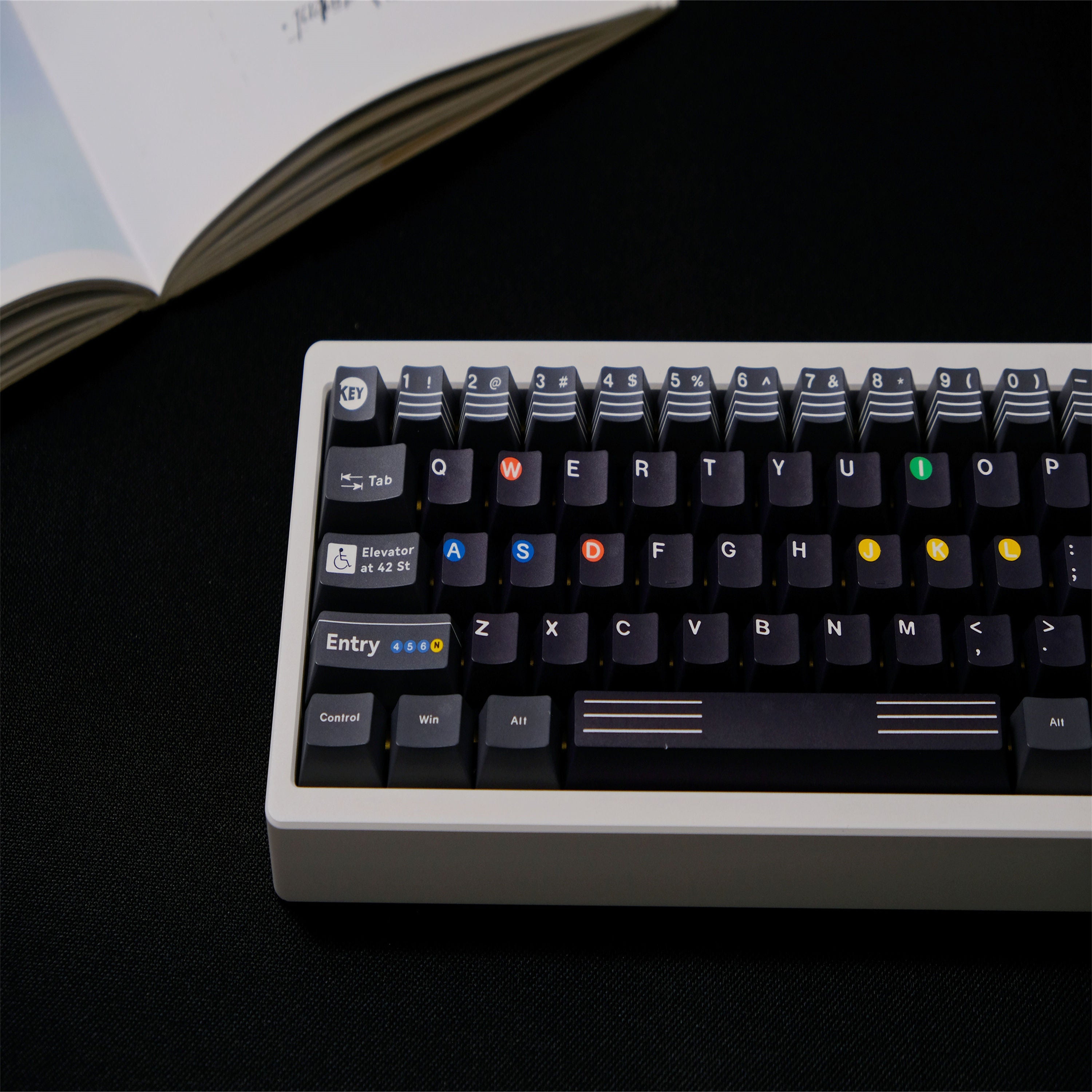 New York Subway keycaps