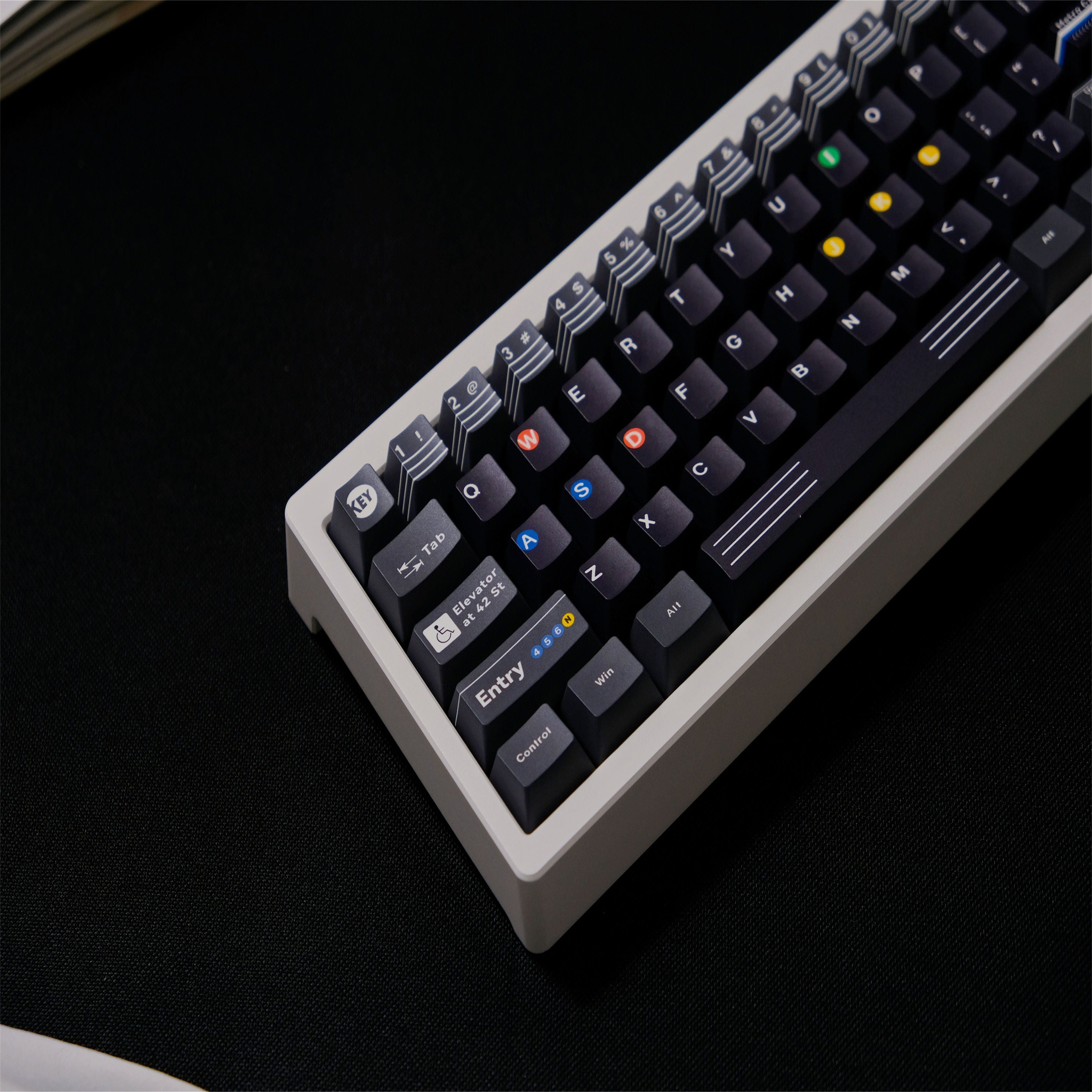 New York Subway keycaps