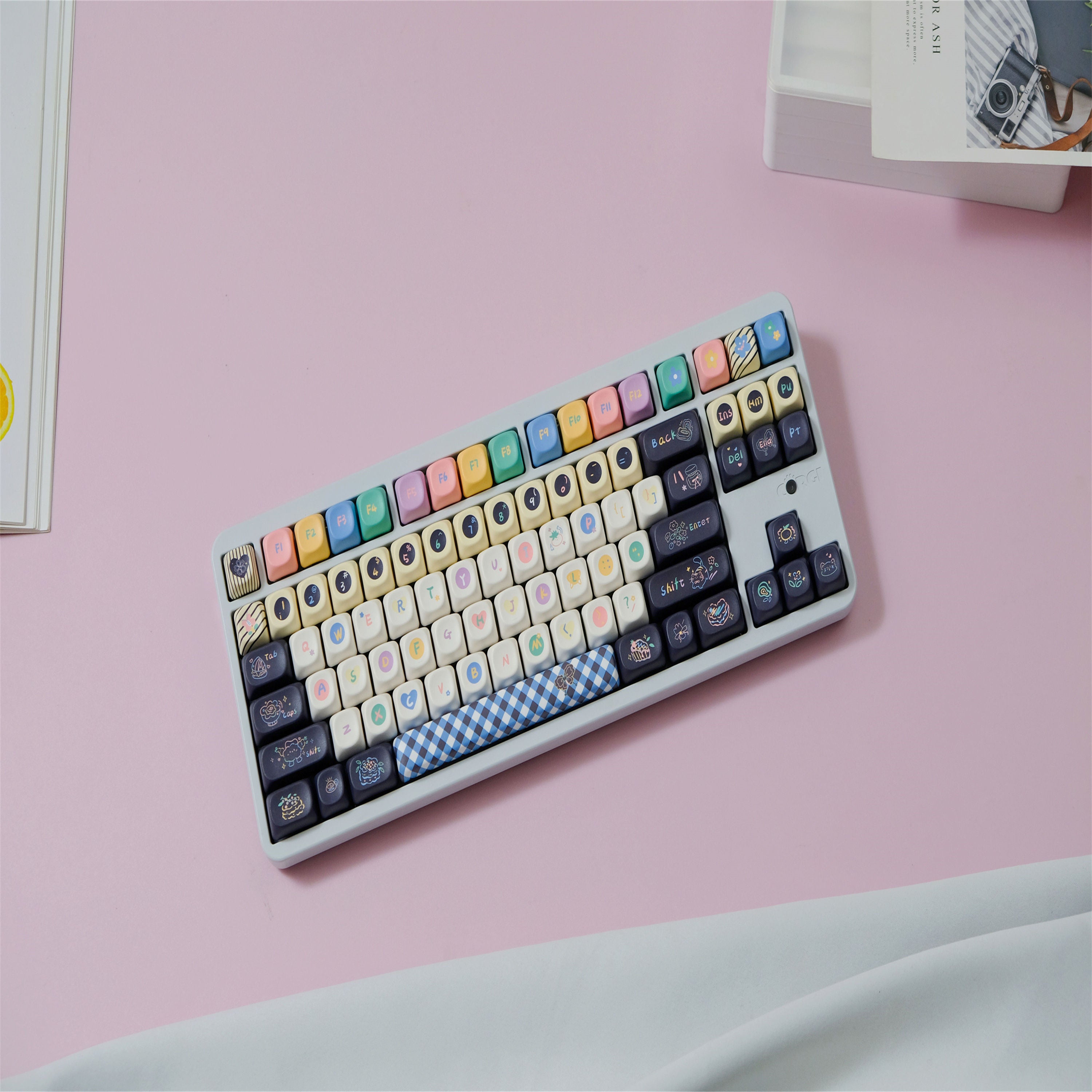 Sweet Cheese Ice Cream keycaps