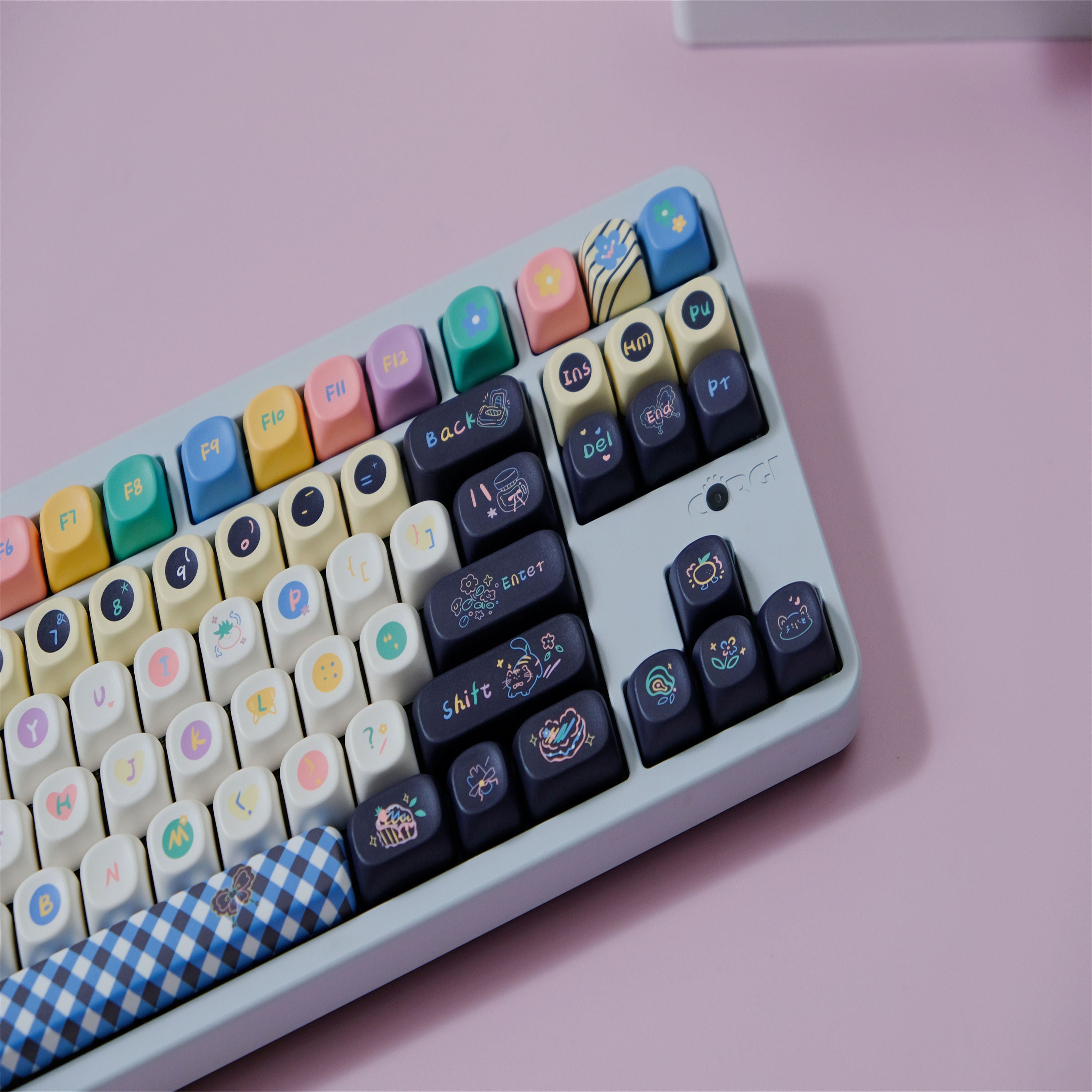 Sweet Cheese Ice Cream keycaps