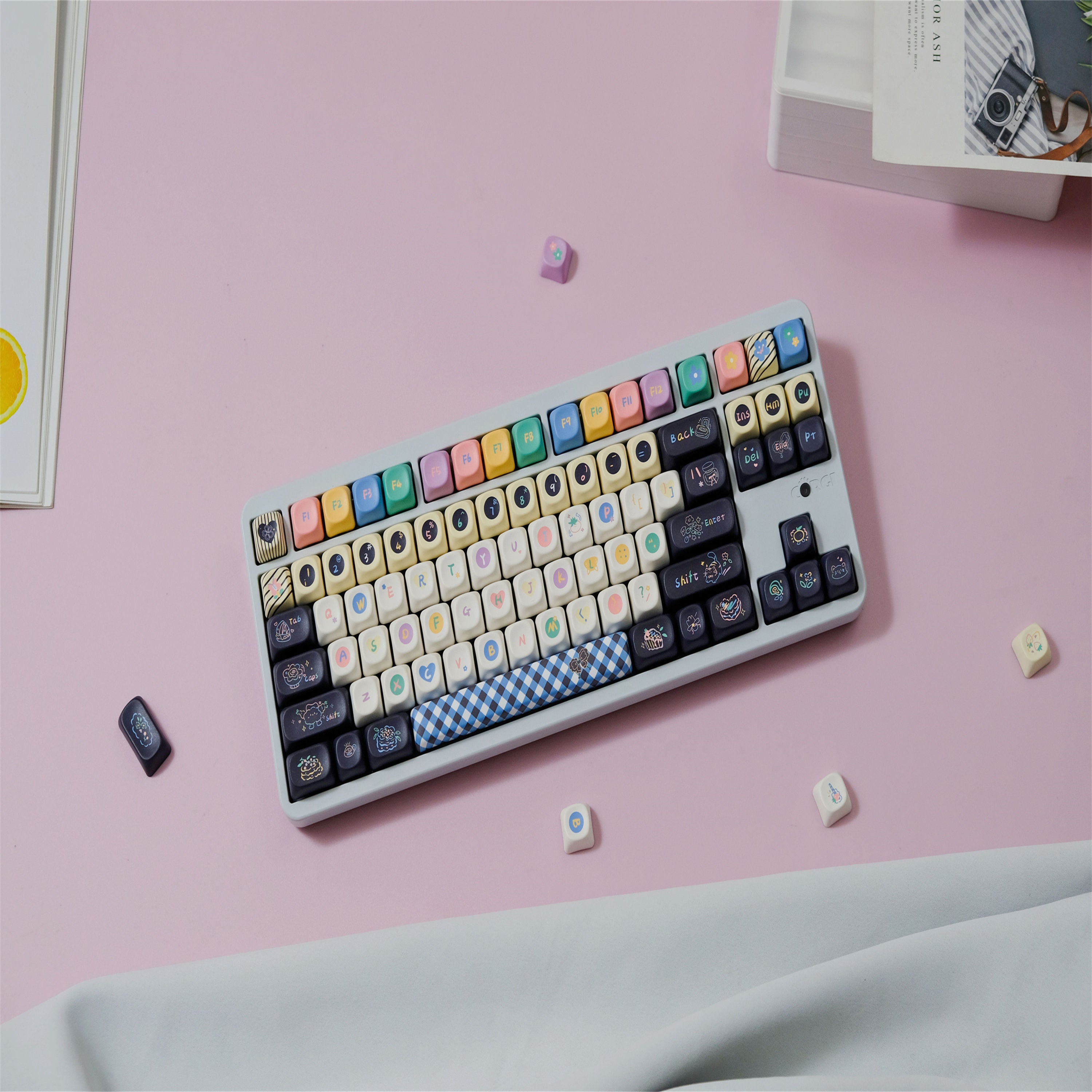 Sweet Cheese Ice Cream keycaps