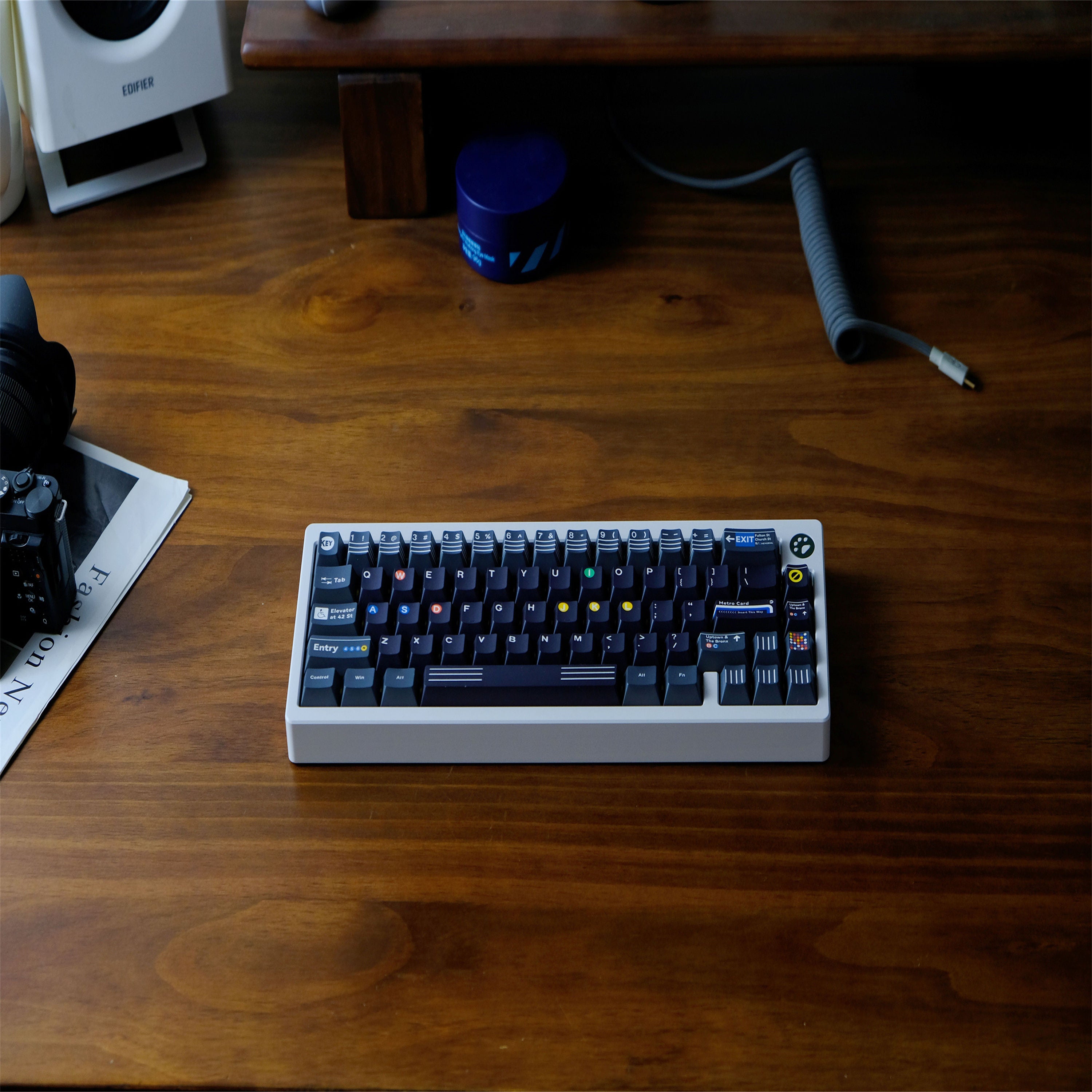 New York Subway keycaps
