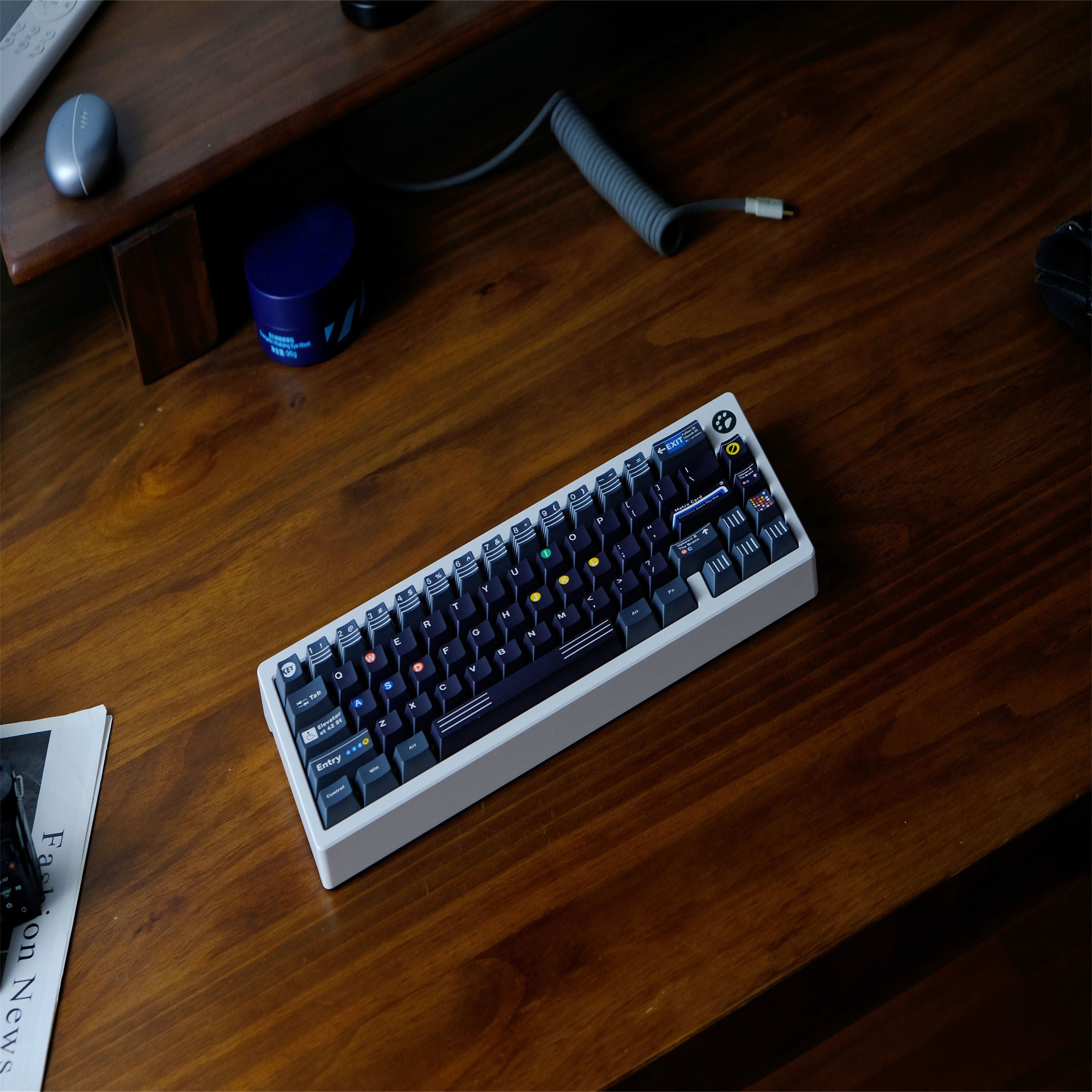 New York Subway keycaps