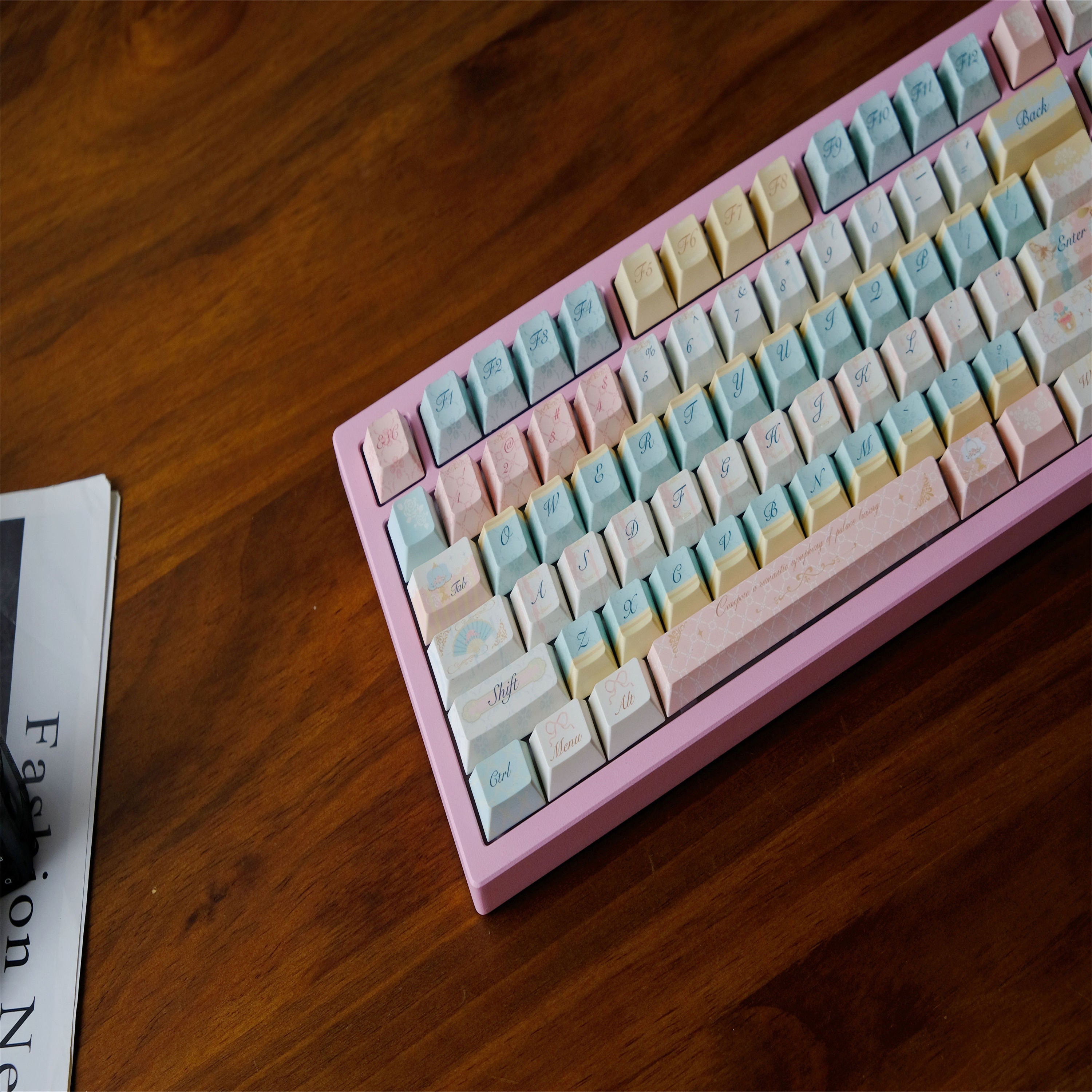 Rococo keycaps