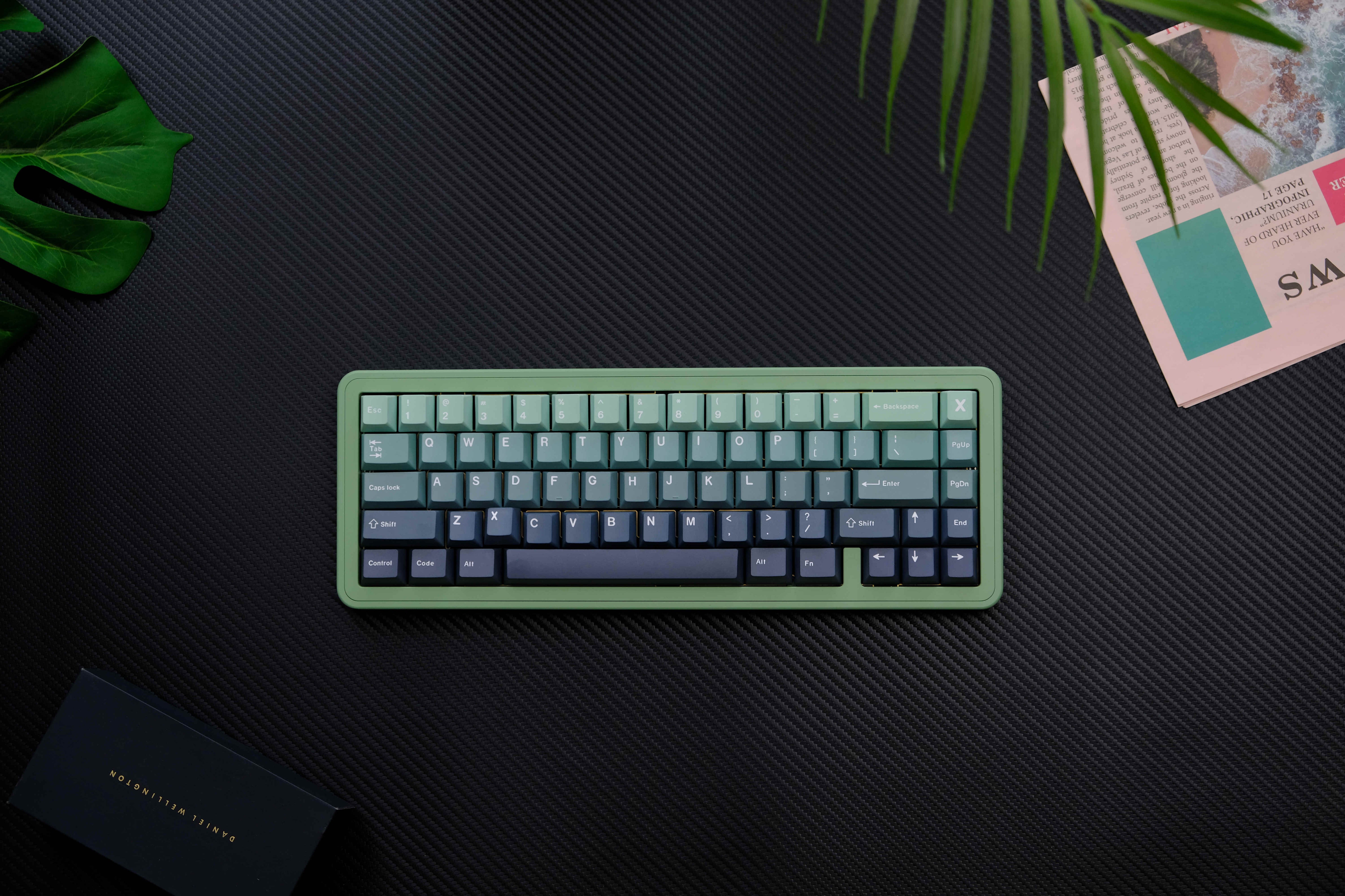 Botanical Gardens Gradient keycaps