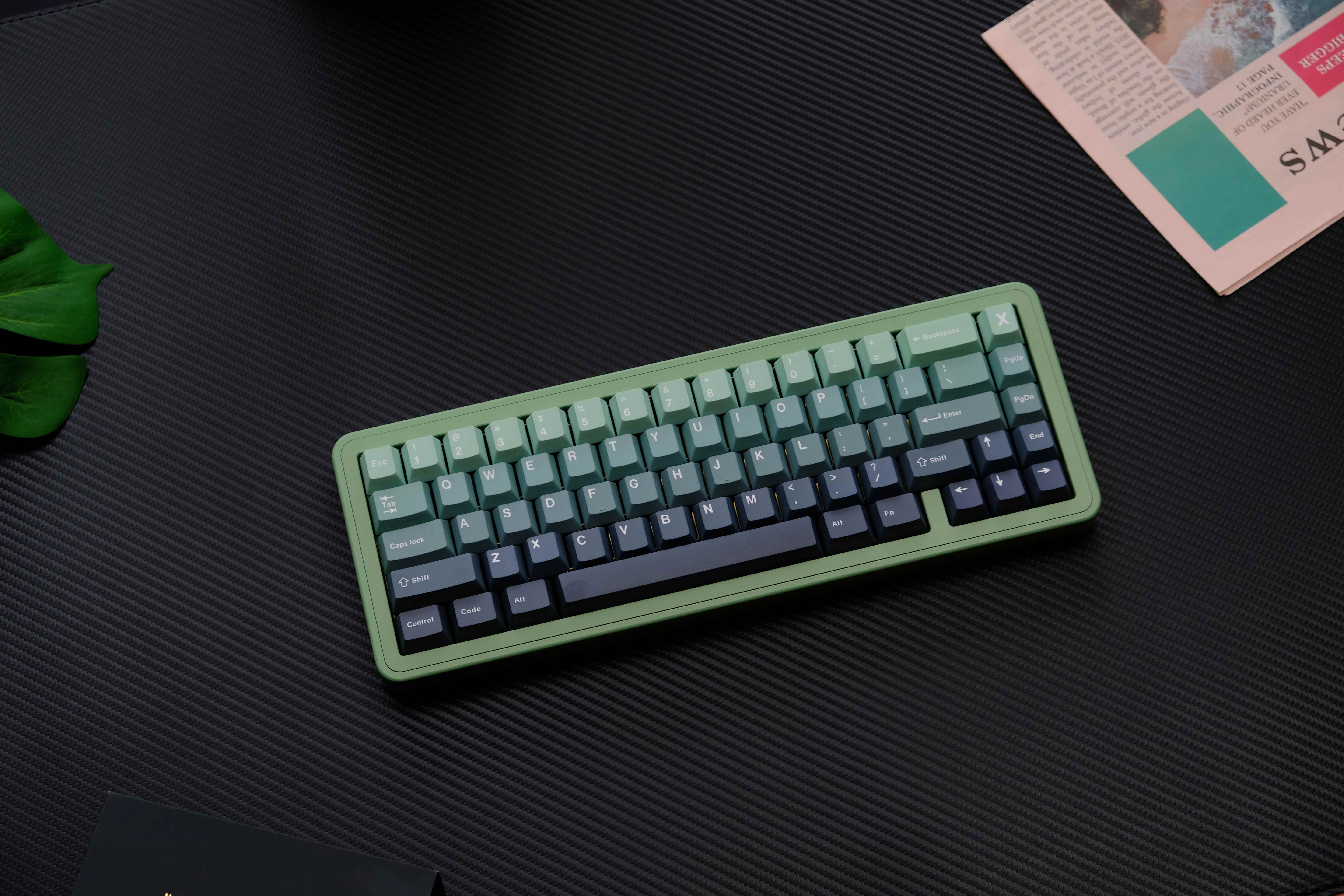 Botanical Gardens Gradient keycaps