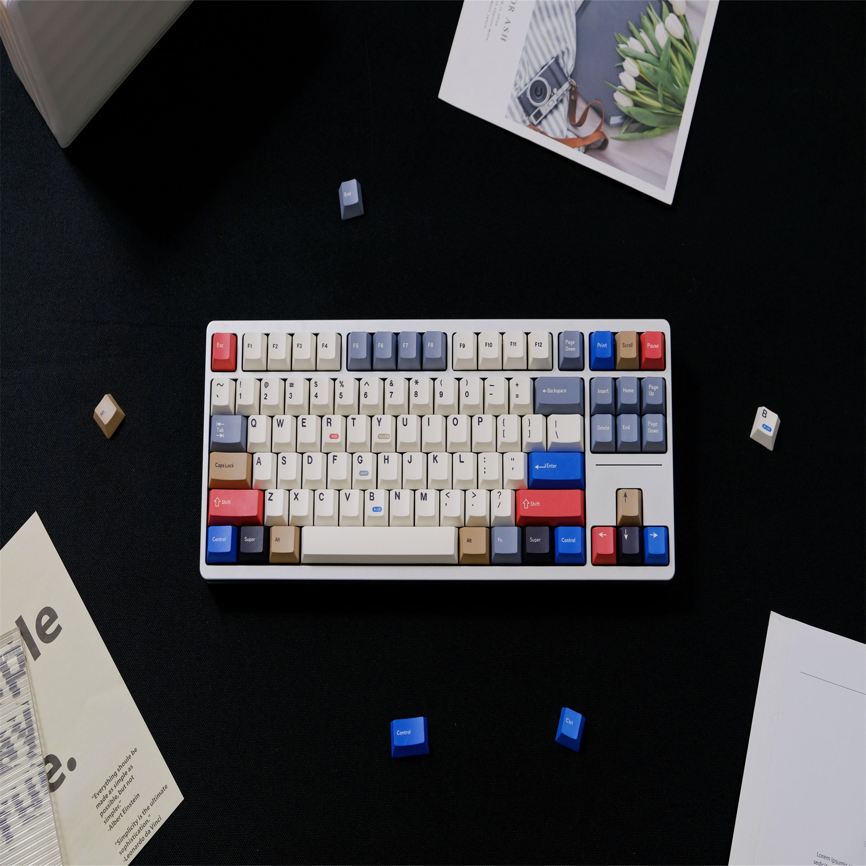 Hundred Lights keycaps
