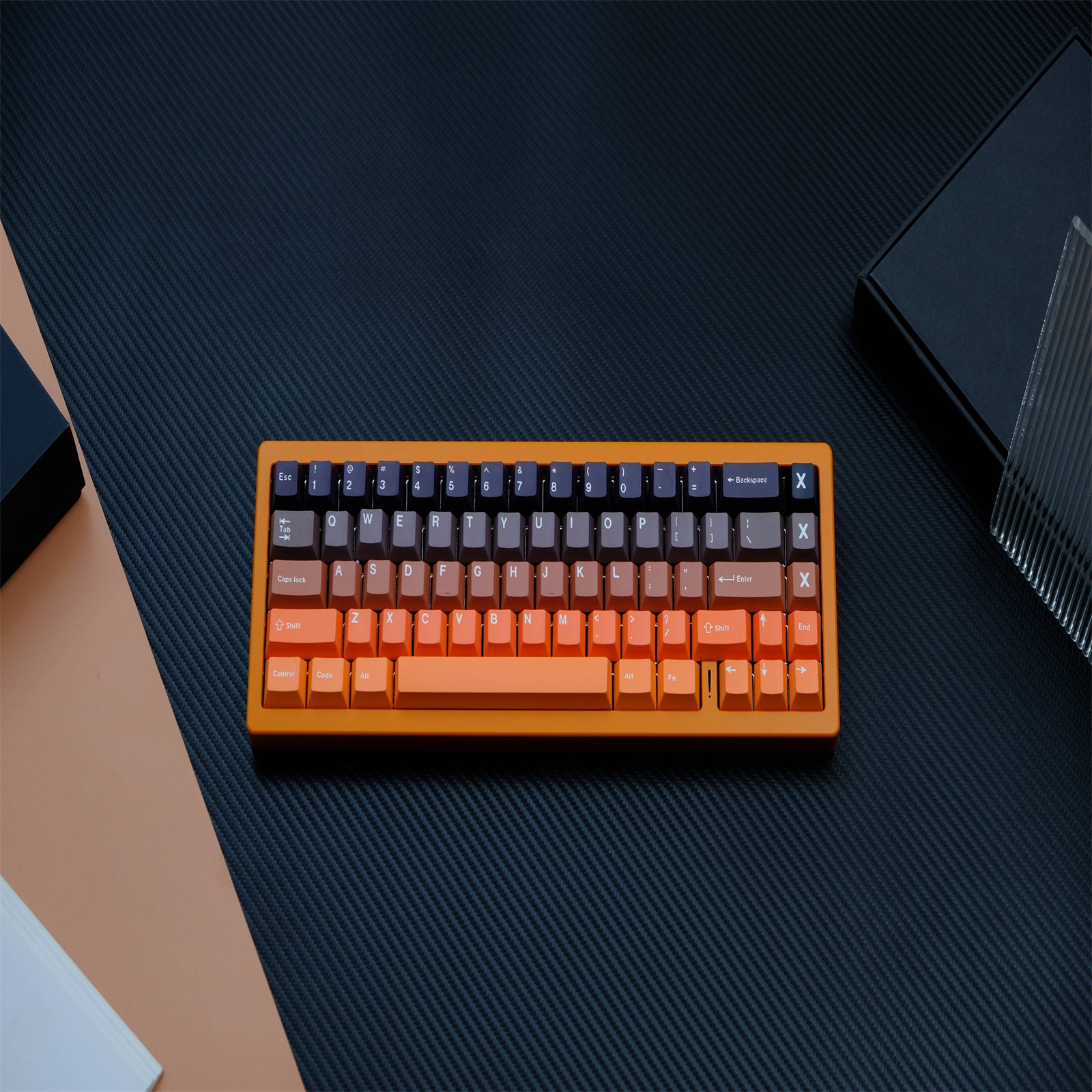 Sunset Gradient keycaps