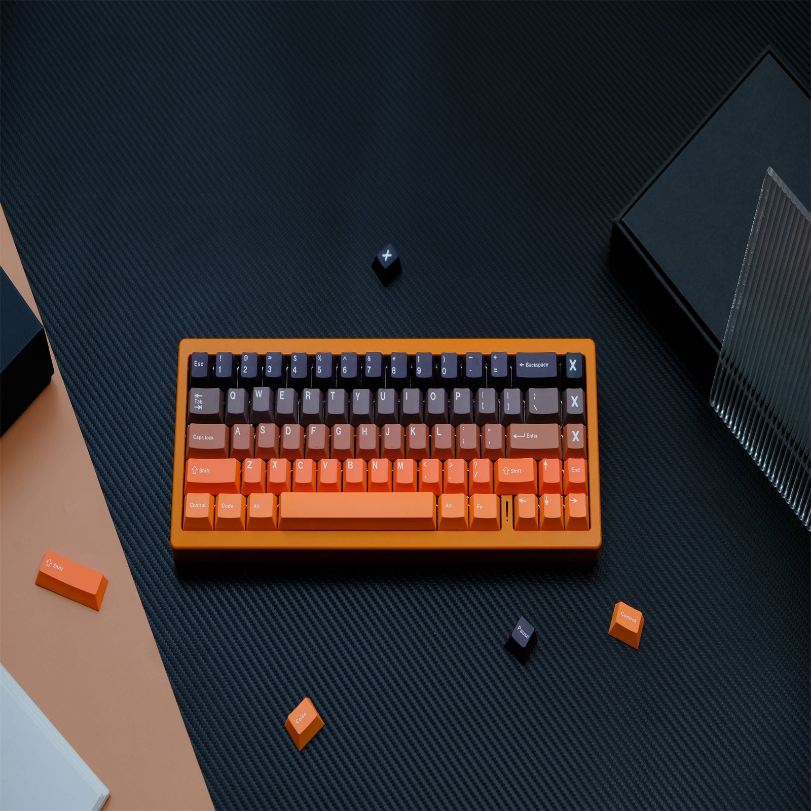 Sunset Gradient keycaps
