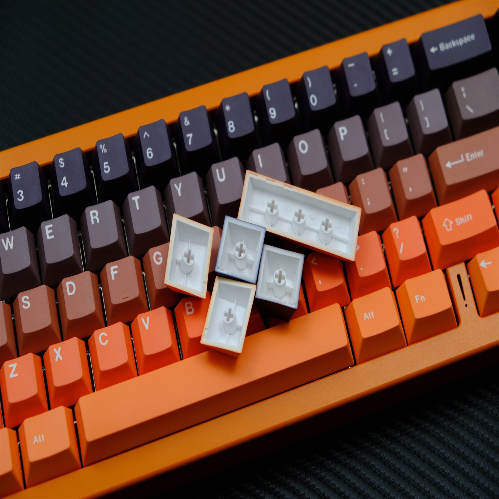 Sunset Gradient keycaps