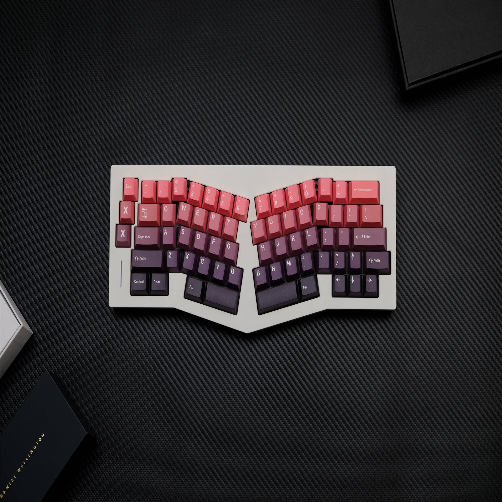 Red Beans Gradient keycaps