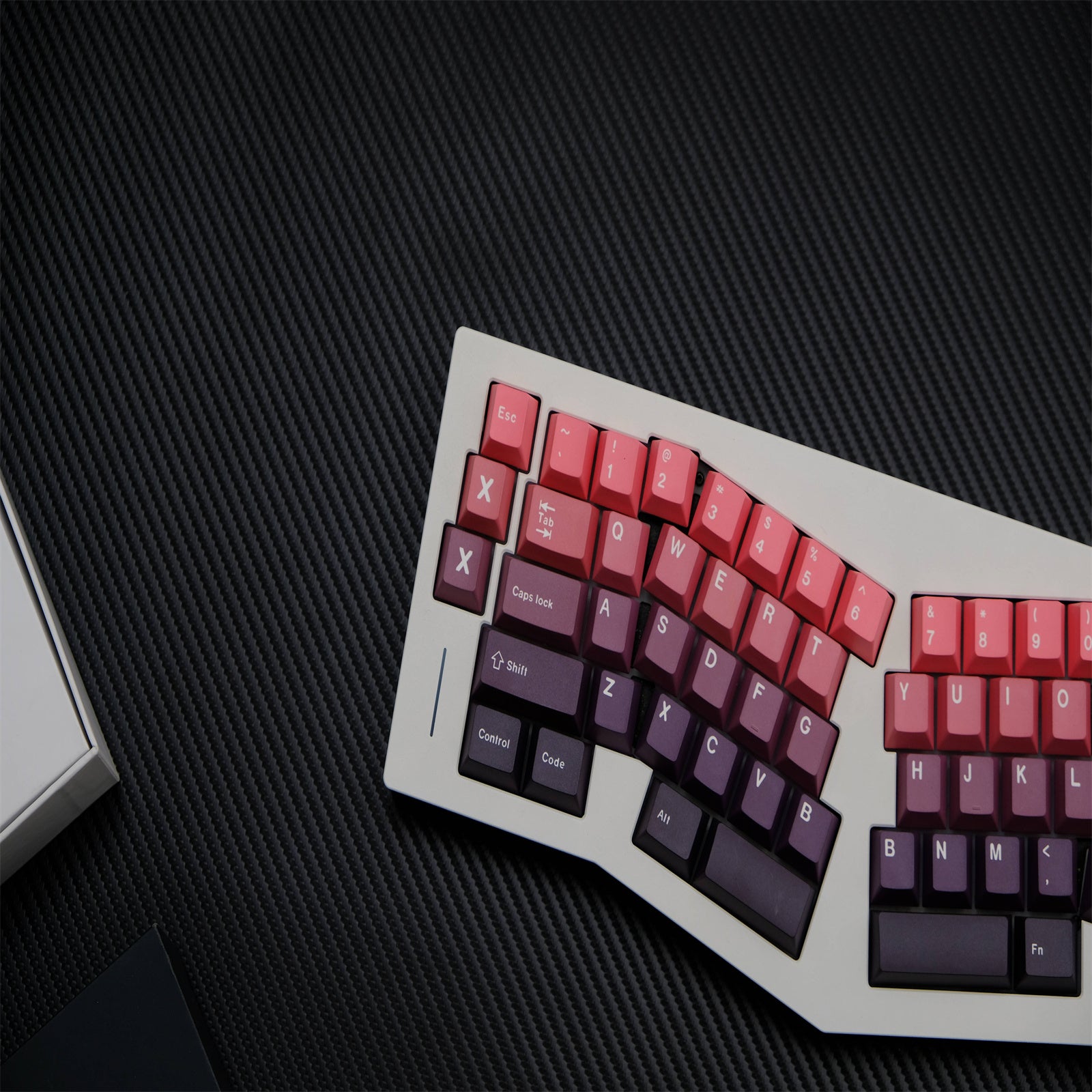 Red Beans Gradient keycaps