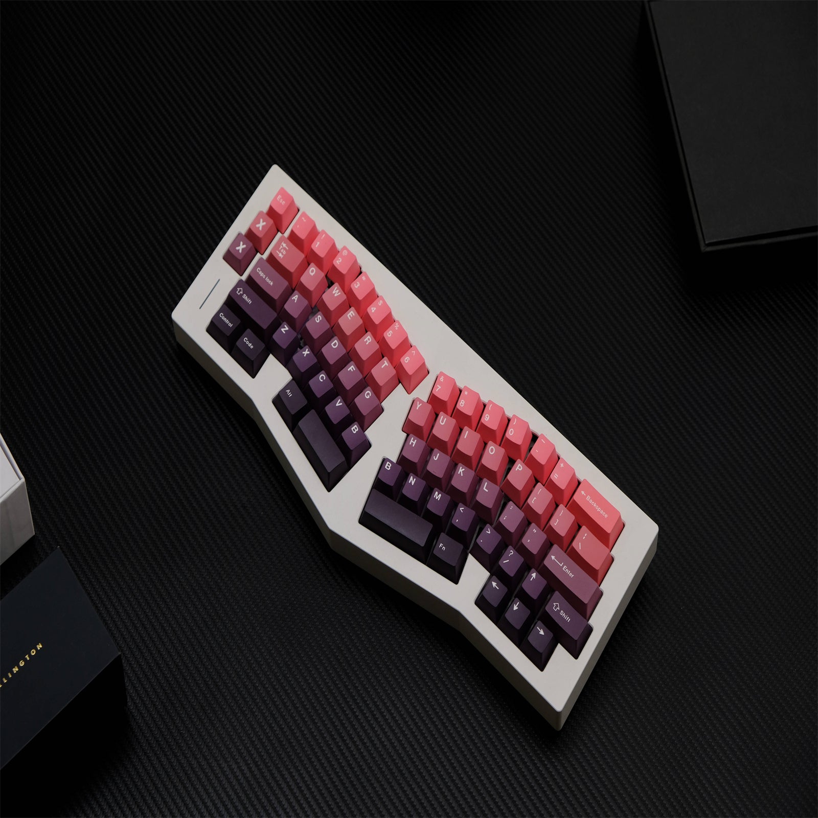 Red Beans Gradient keycaps