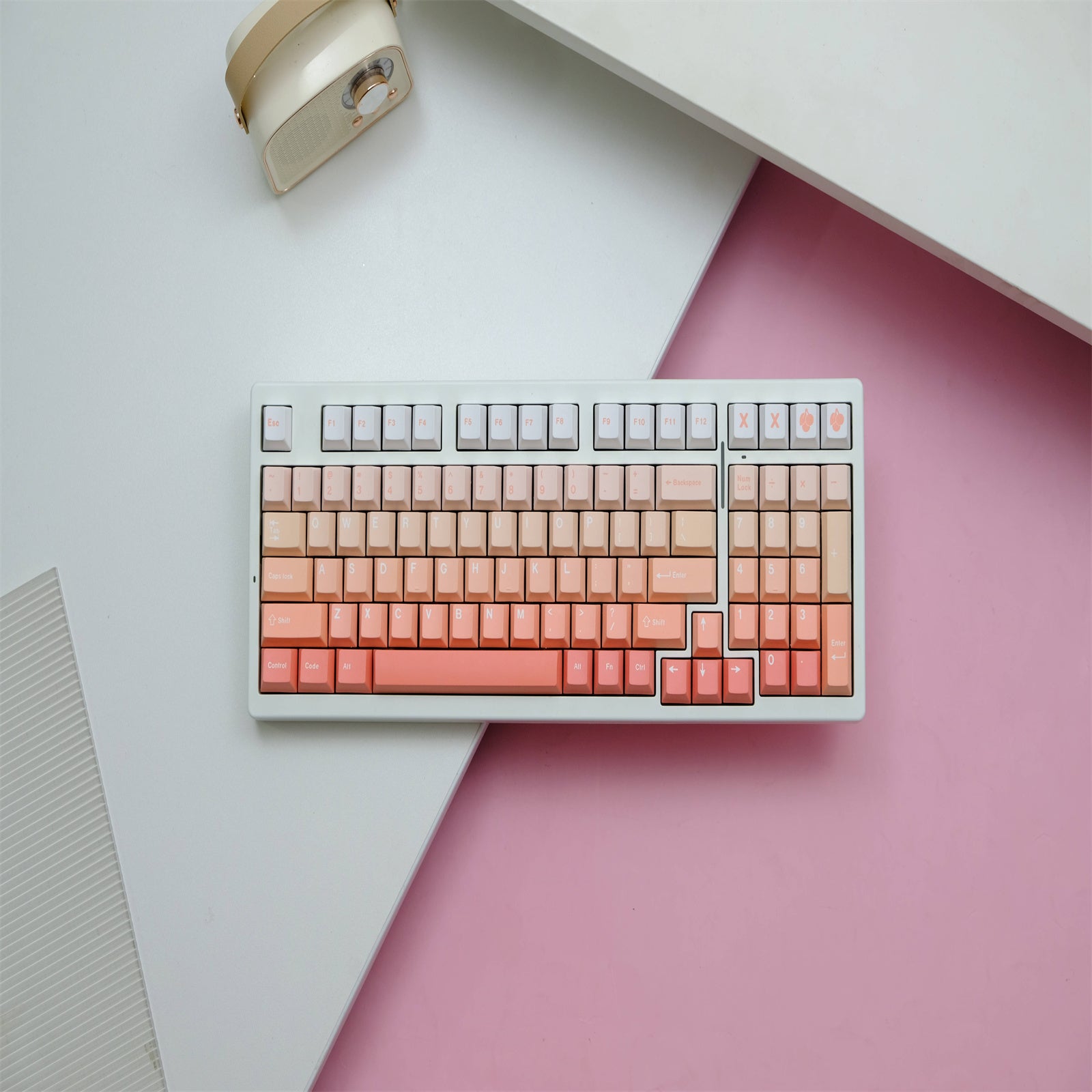 Blush keycaps