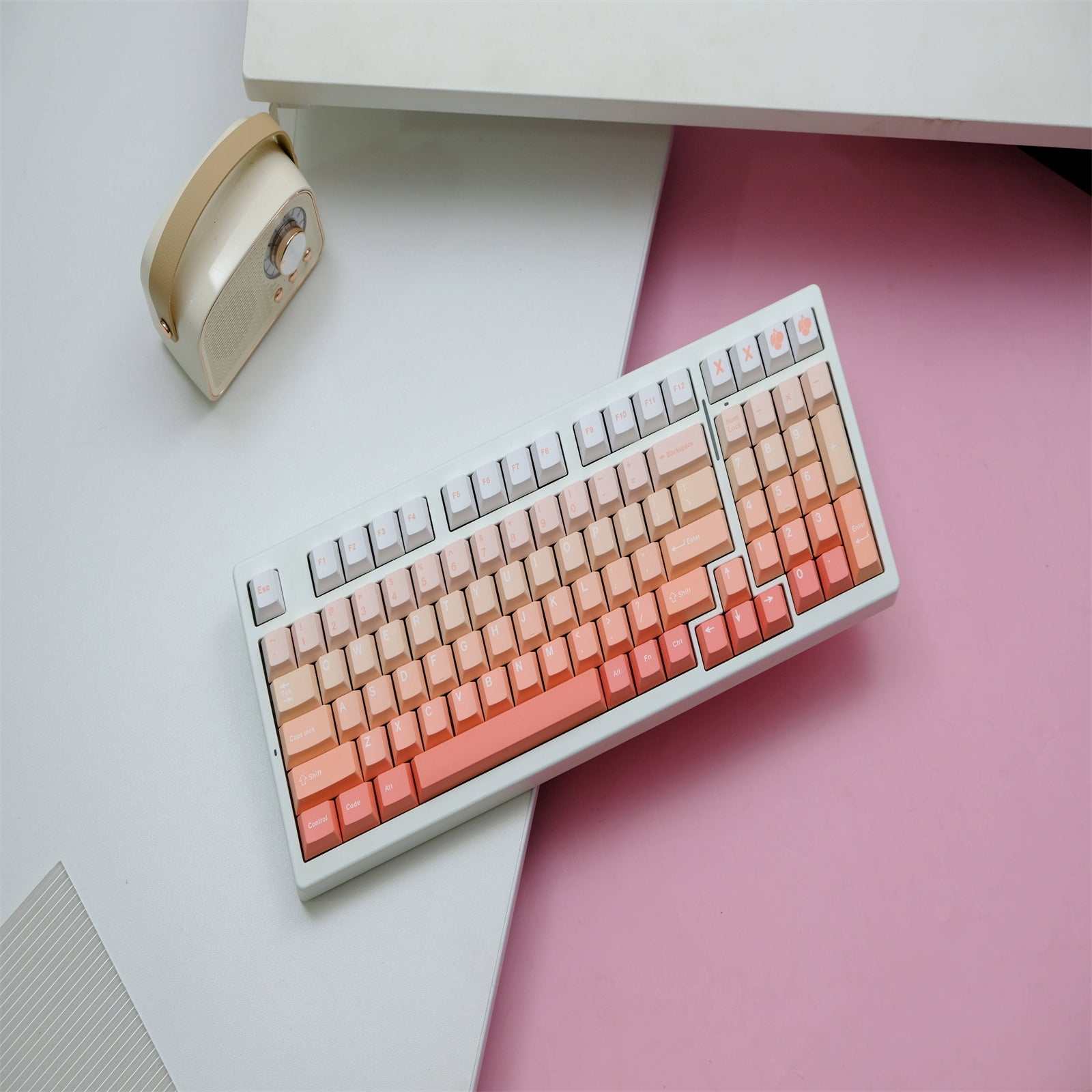 Blush keycaps