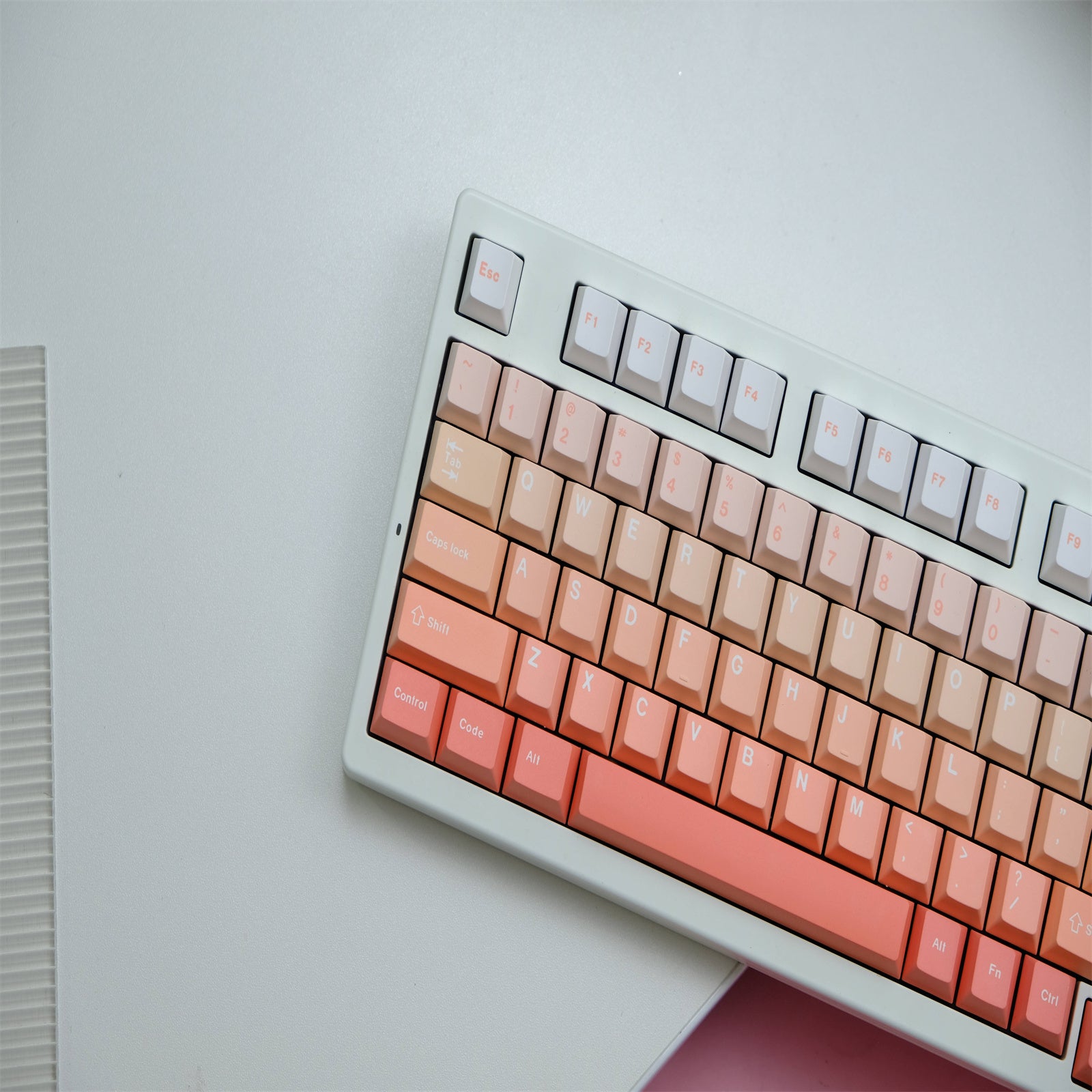 Blush keycaps