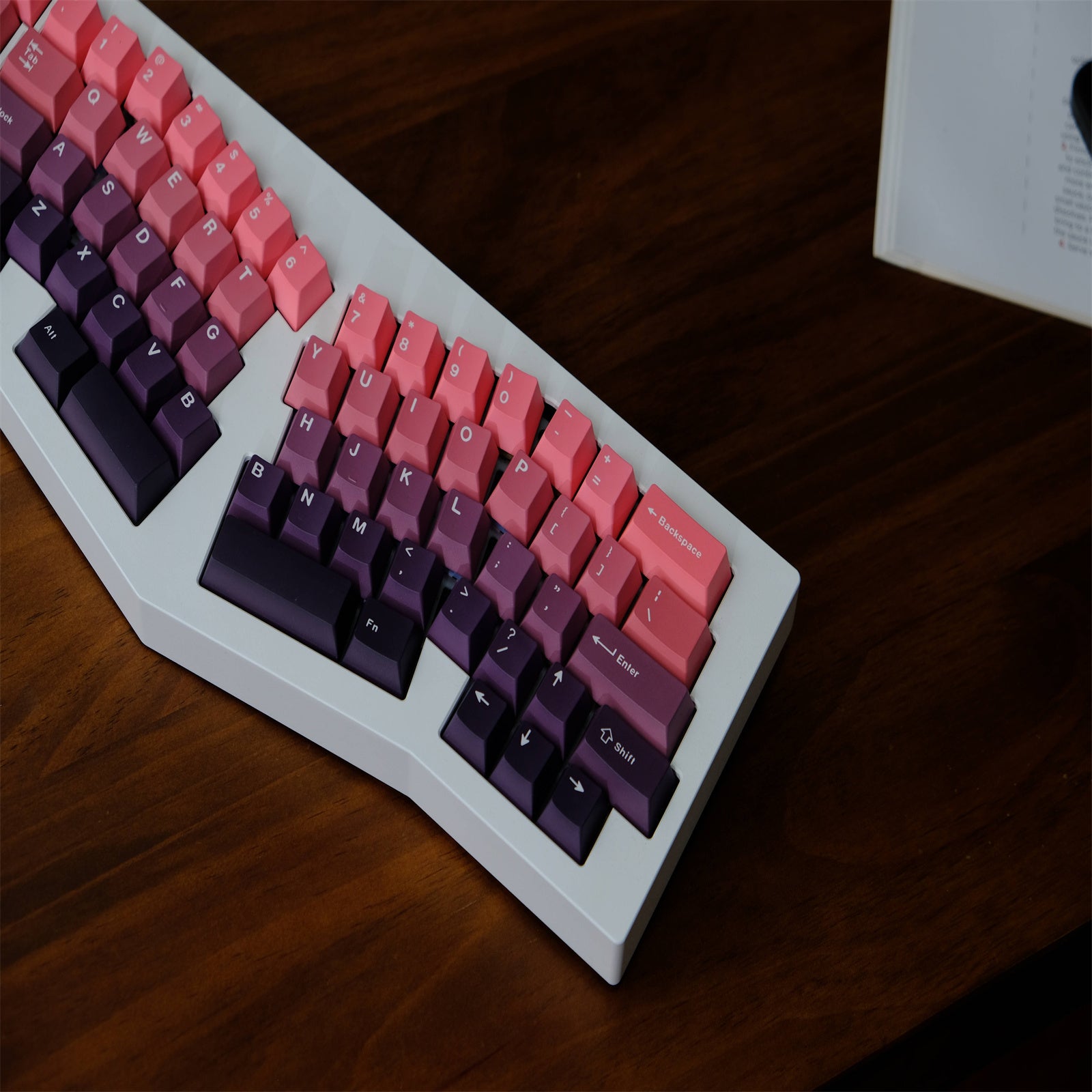 Red Beans Gradient keycaps