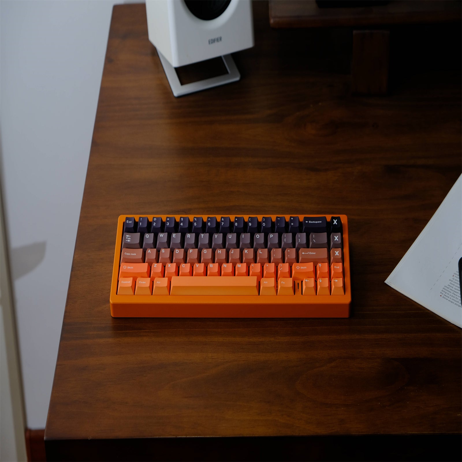 Sunset Gradient keycaps