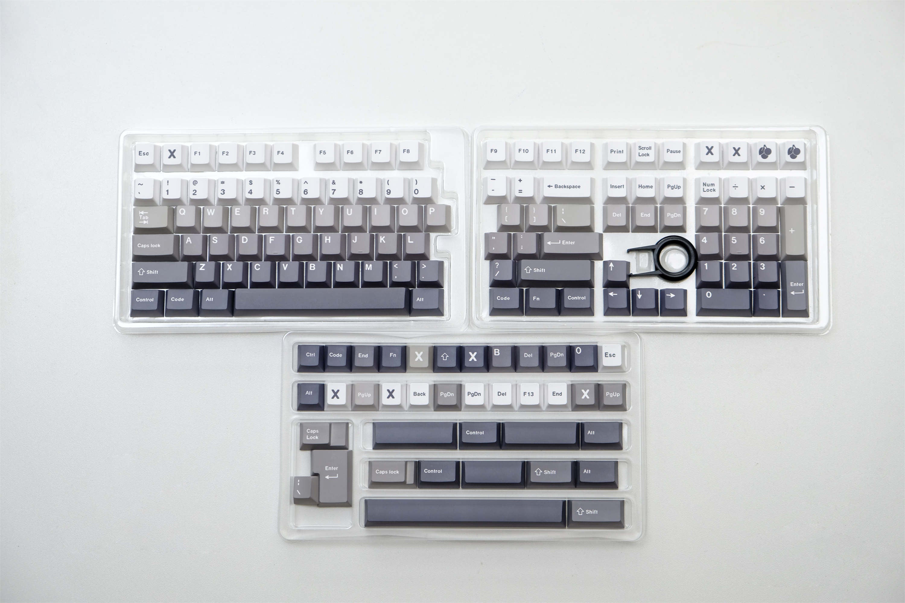 Dust Gradient keycaps