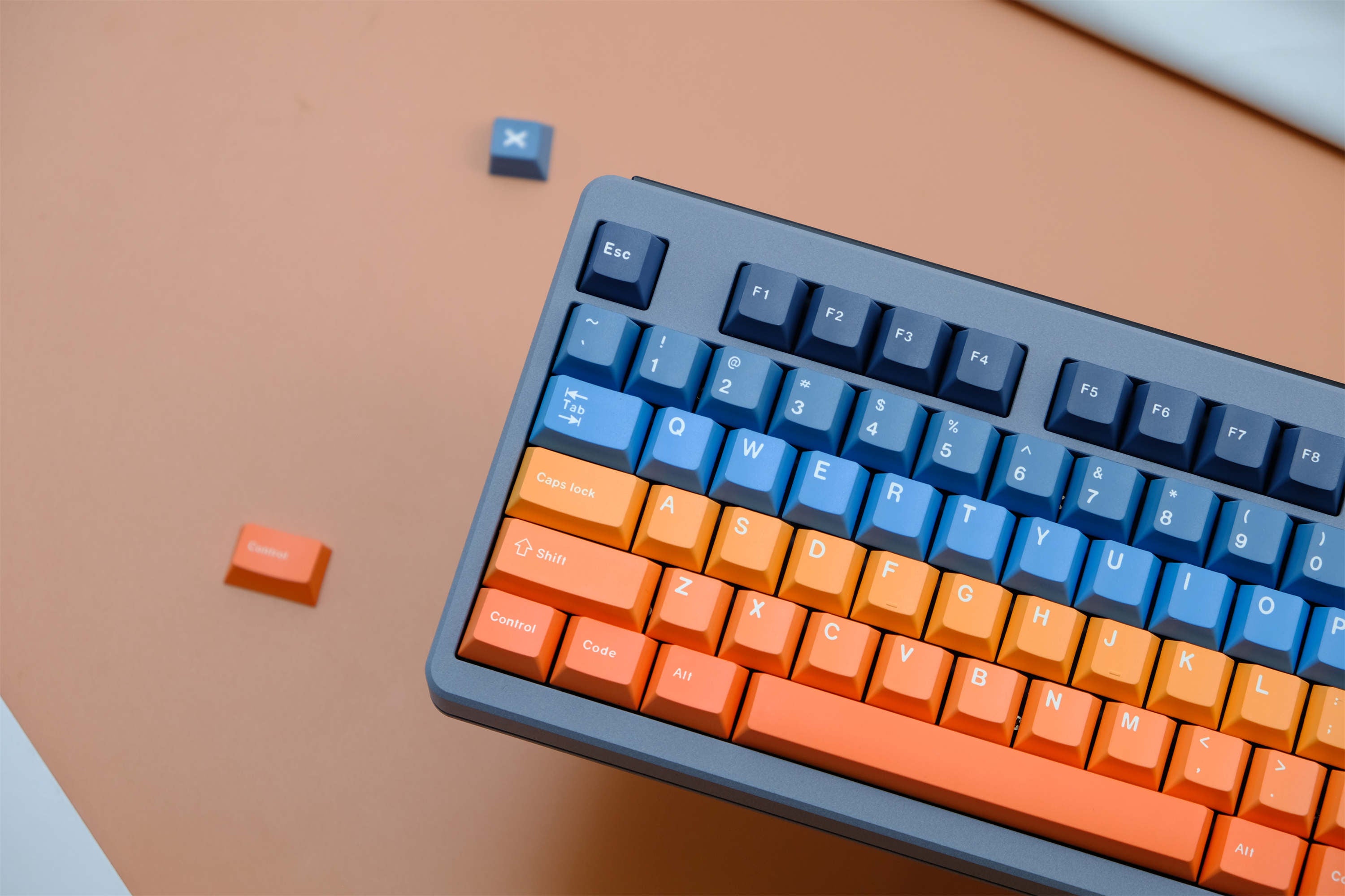 Skyline Gradient keycaps