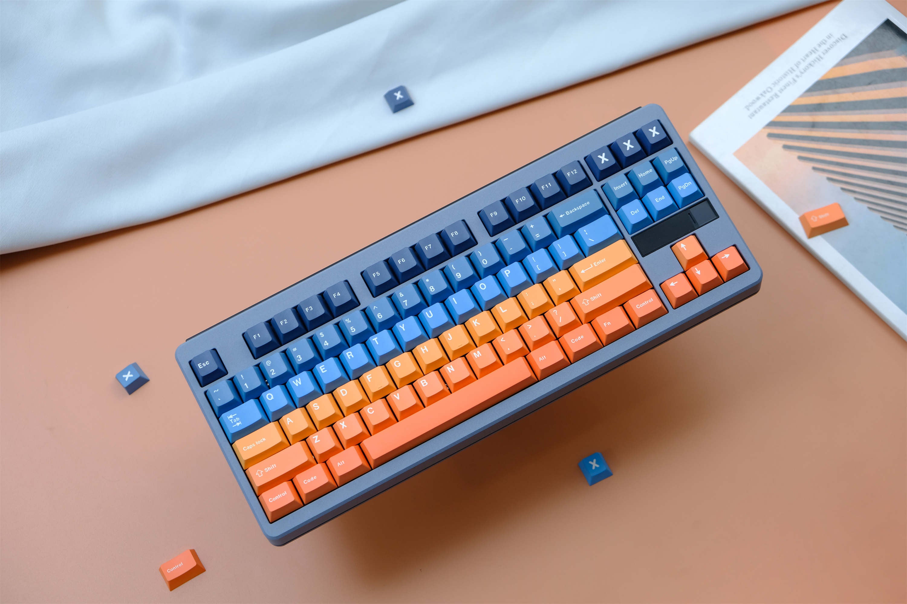 Skyline Gradient keycaps