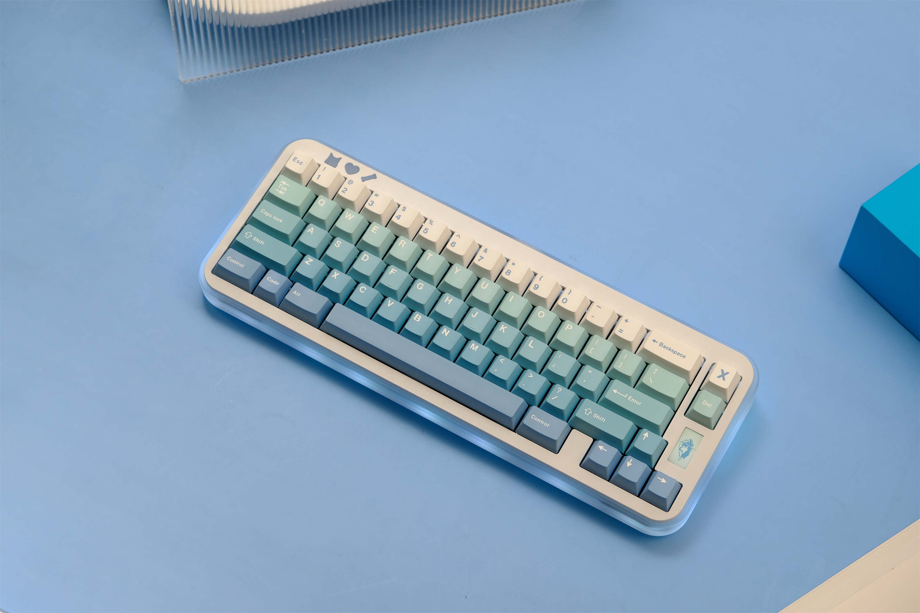 Snow Gradient keycaps