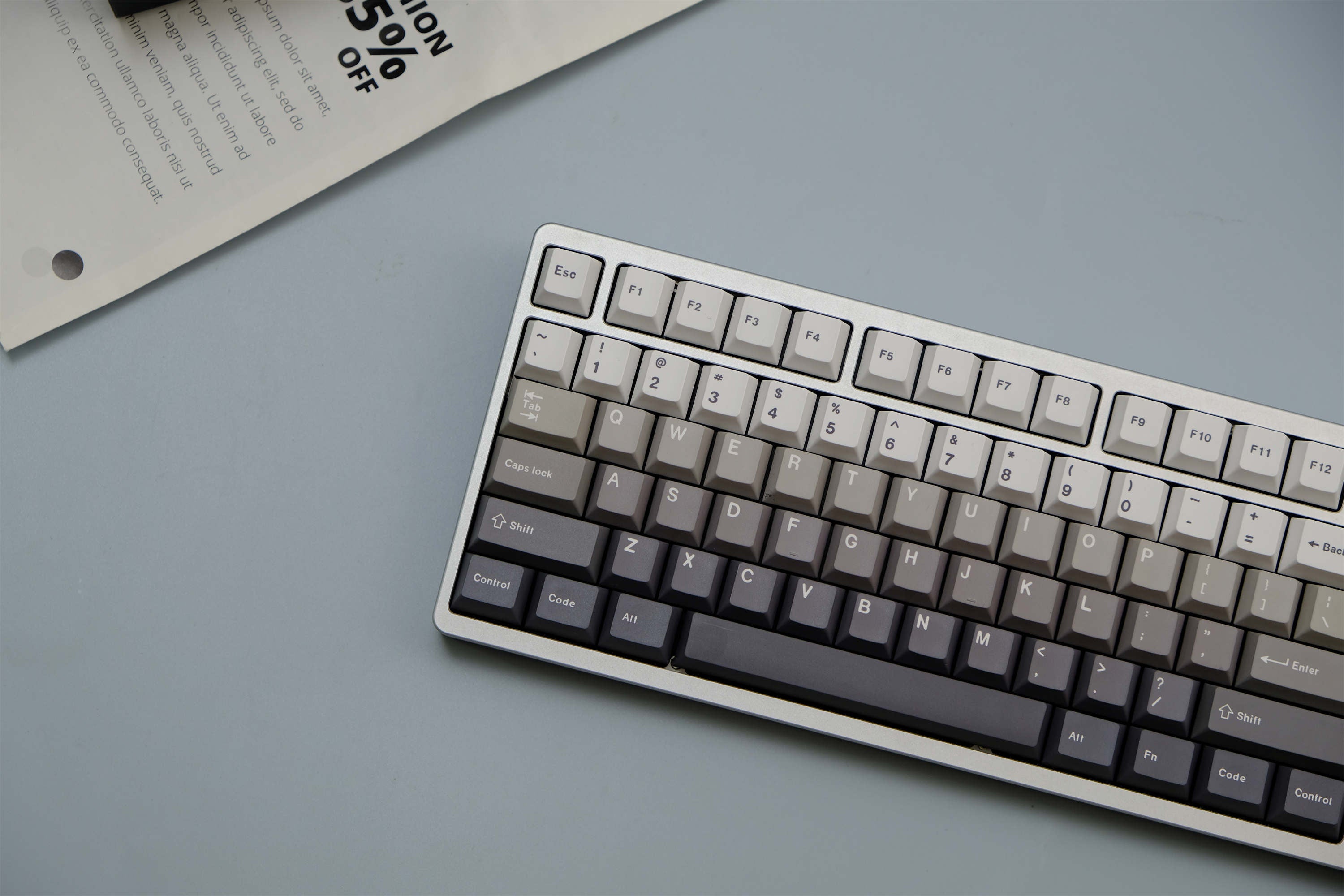 Dust Gradient keycaps