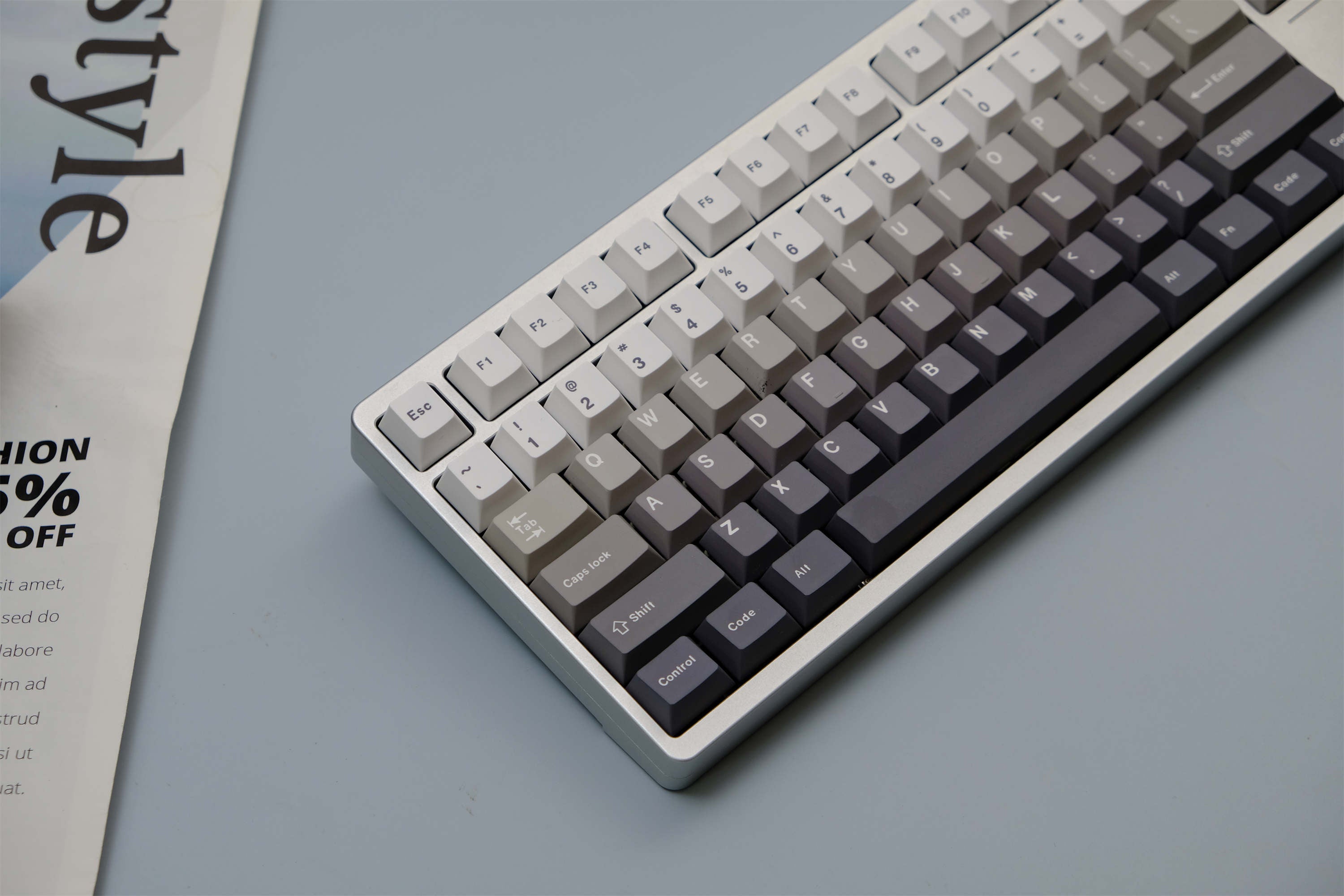Dust Gradient keycaps