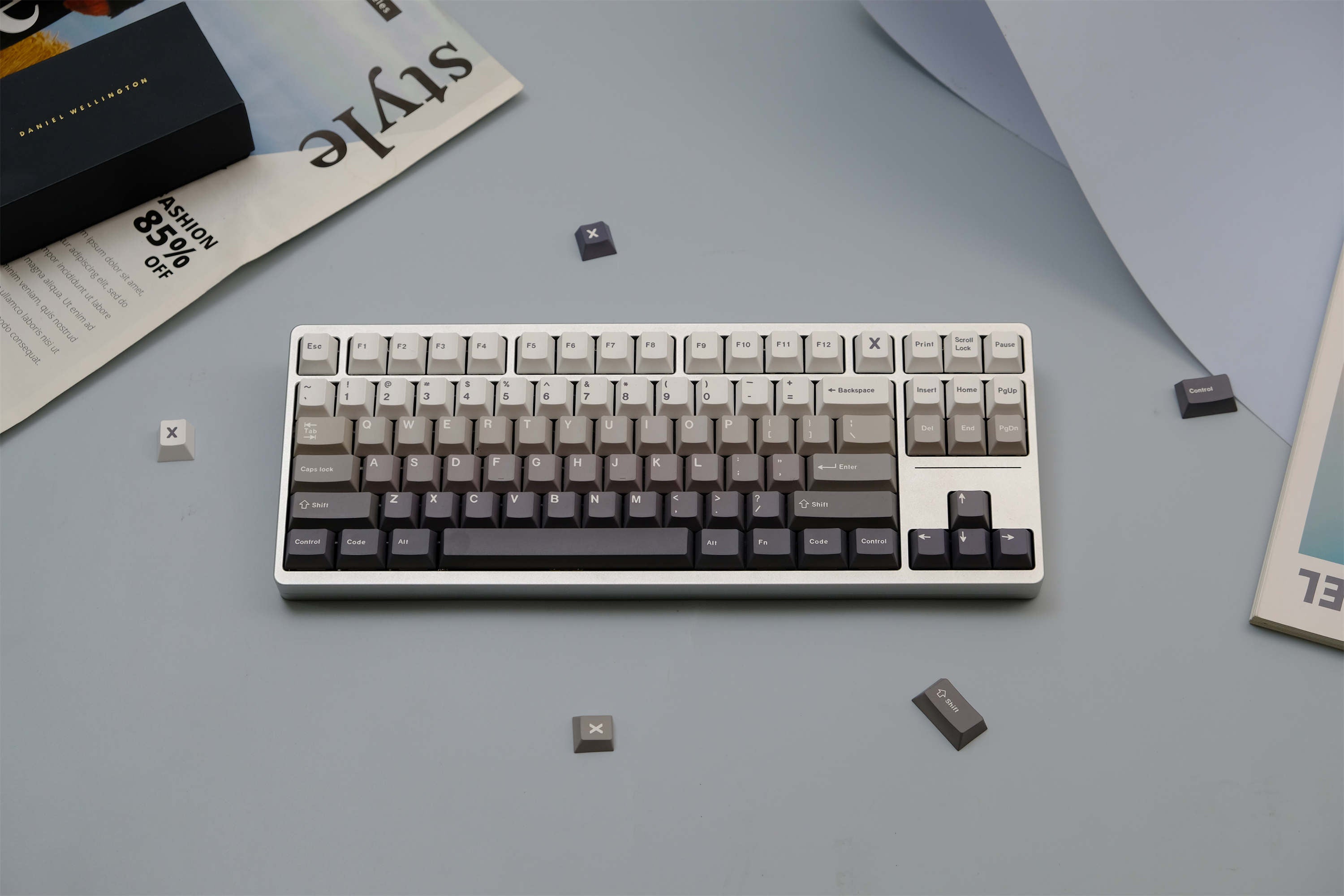 Dust Gradient keycaps
