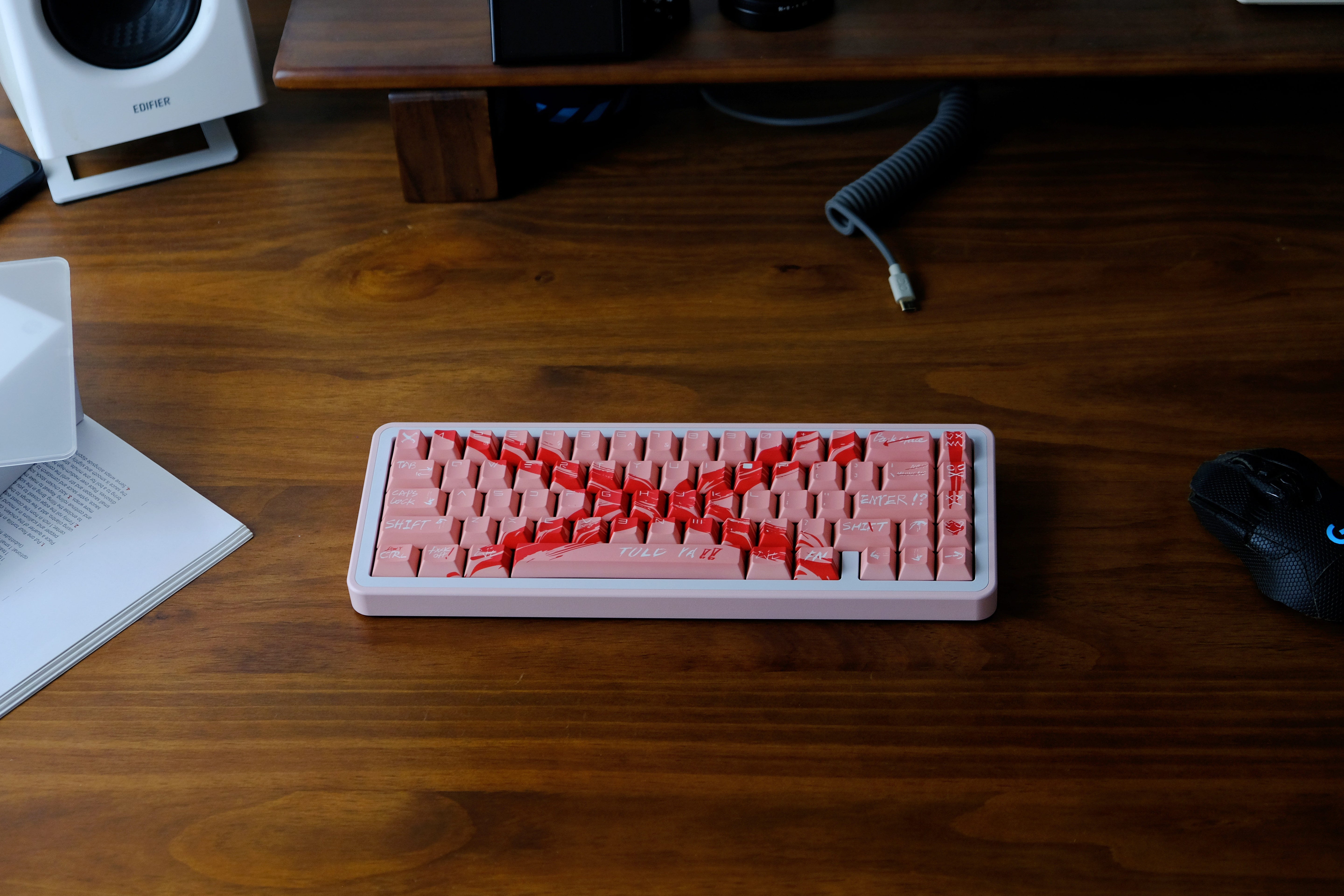 Against invalid Pink keycaps