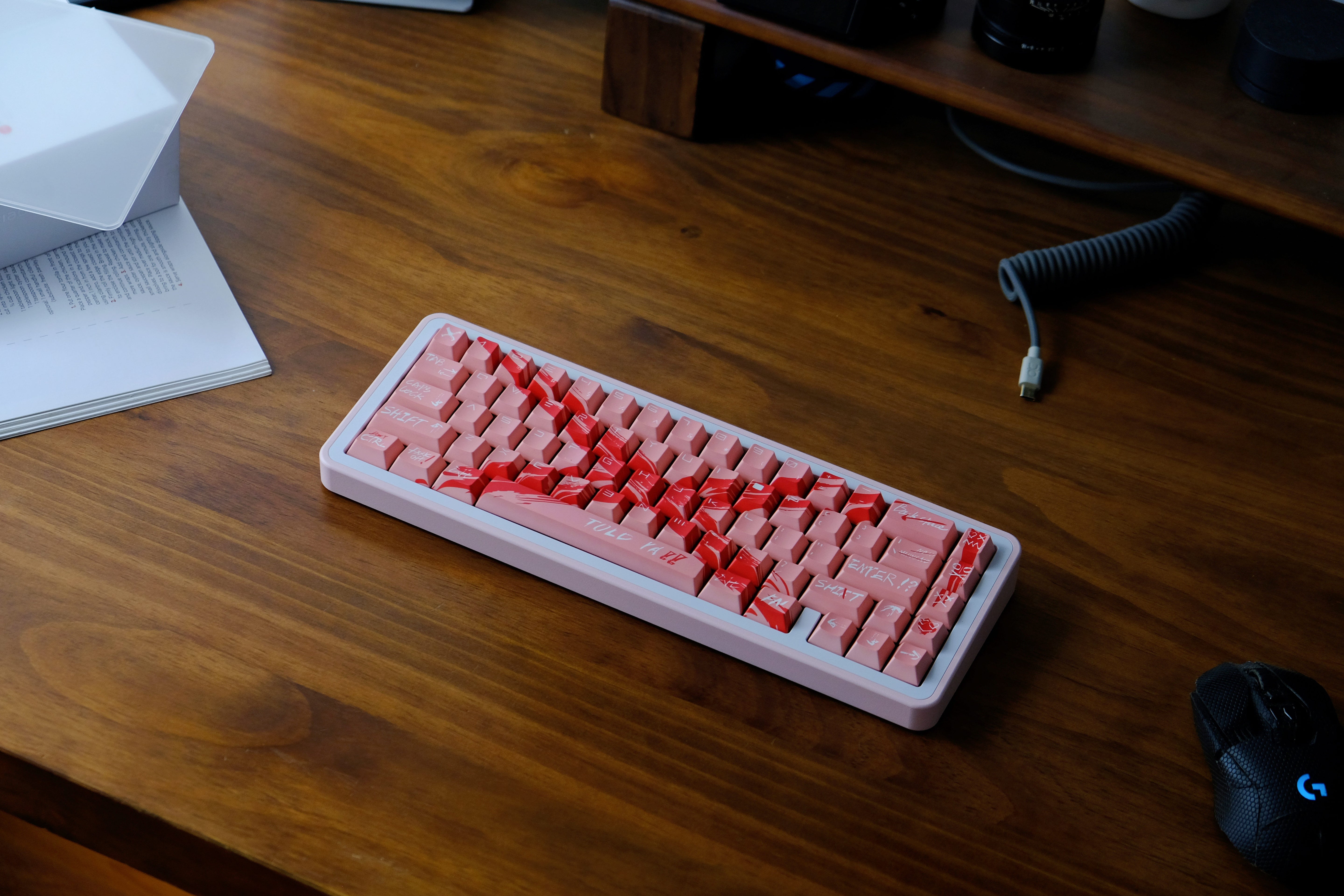 Against invalid Pink keycaps