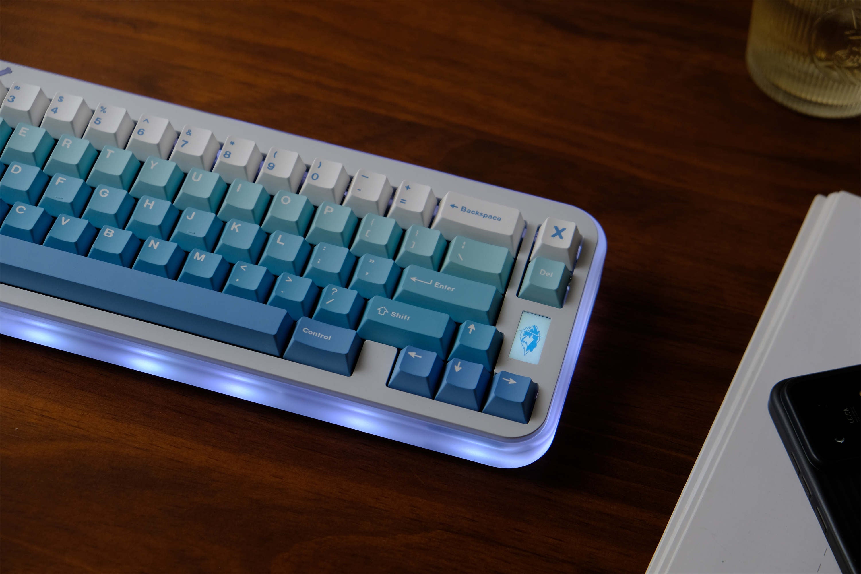 Snow Gradient keycaps
