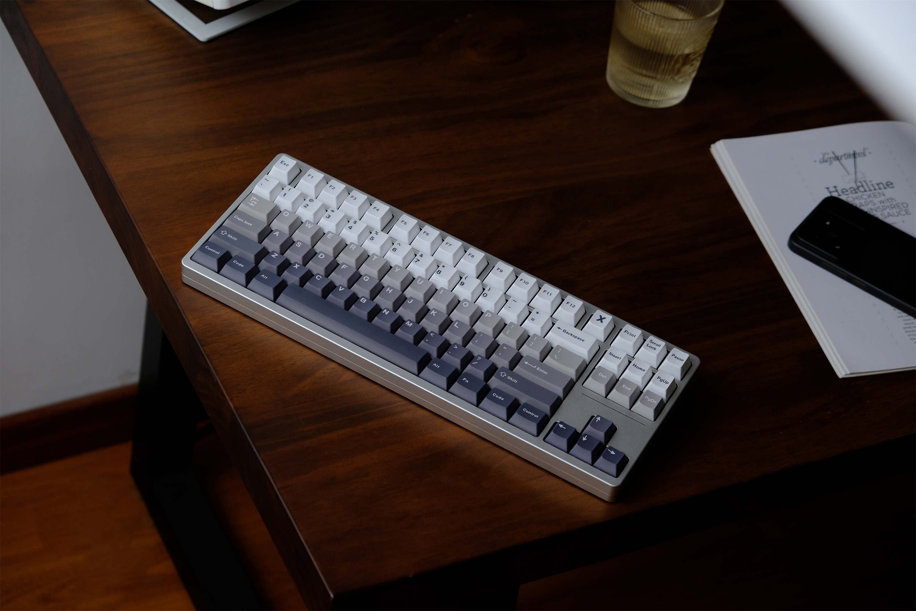 Dust Gradient keycaps