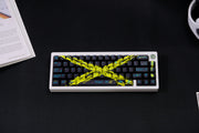 Against invalid Black Yellow keycaps