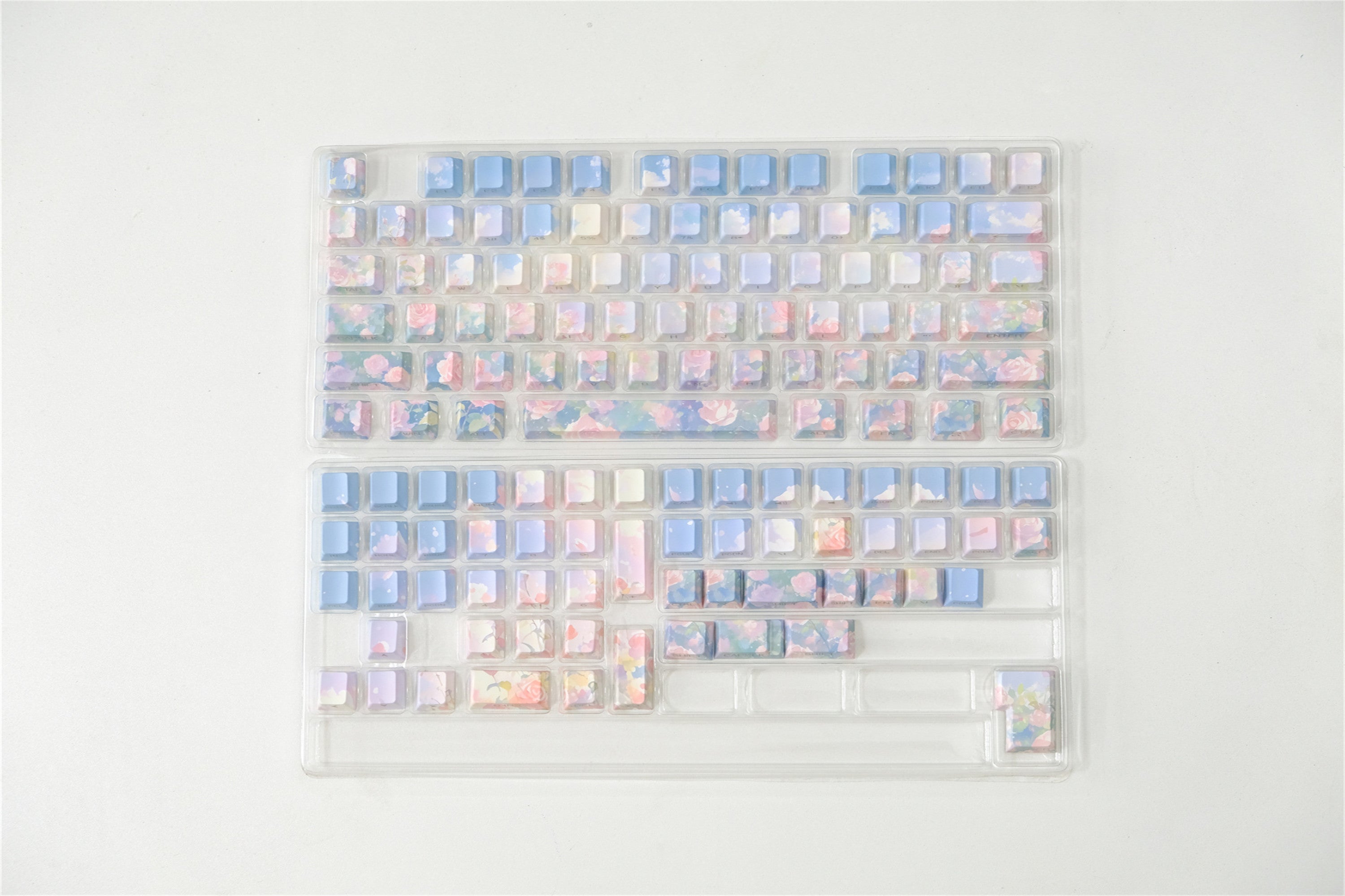 Rose Garden Side Backlight Keycaps