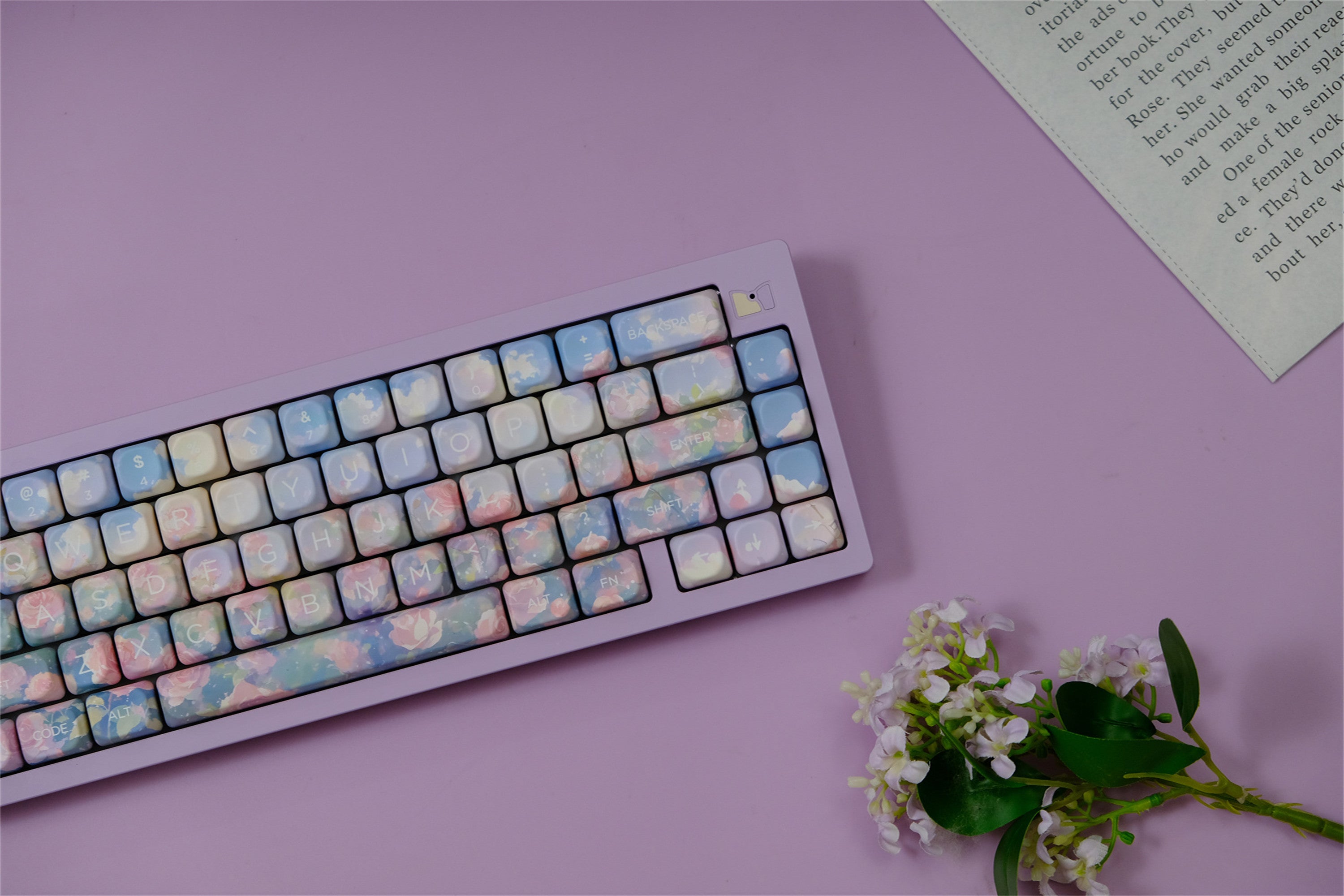 Rose Garden Keycaps