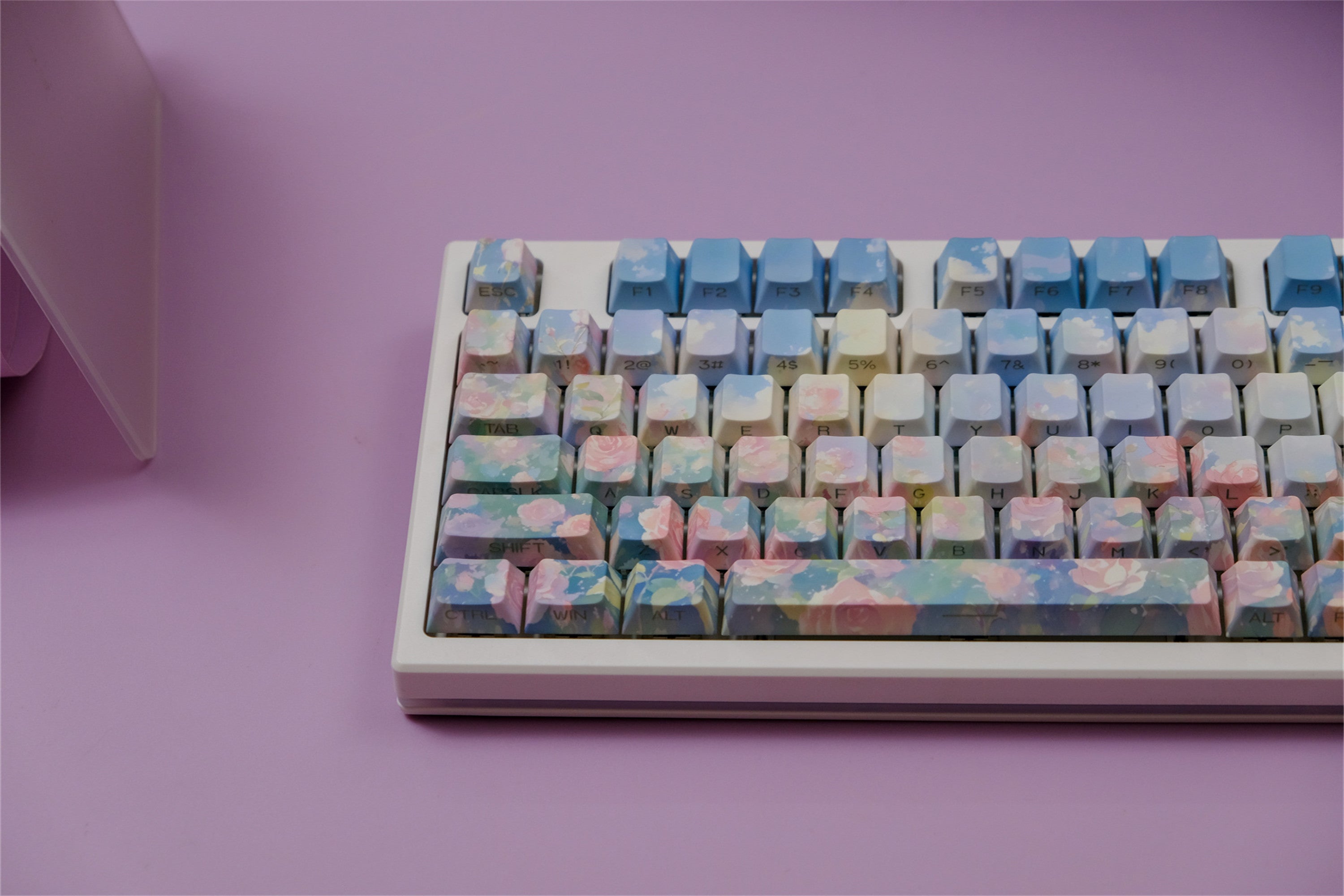 Rose Garden Side Backlight Keycaps