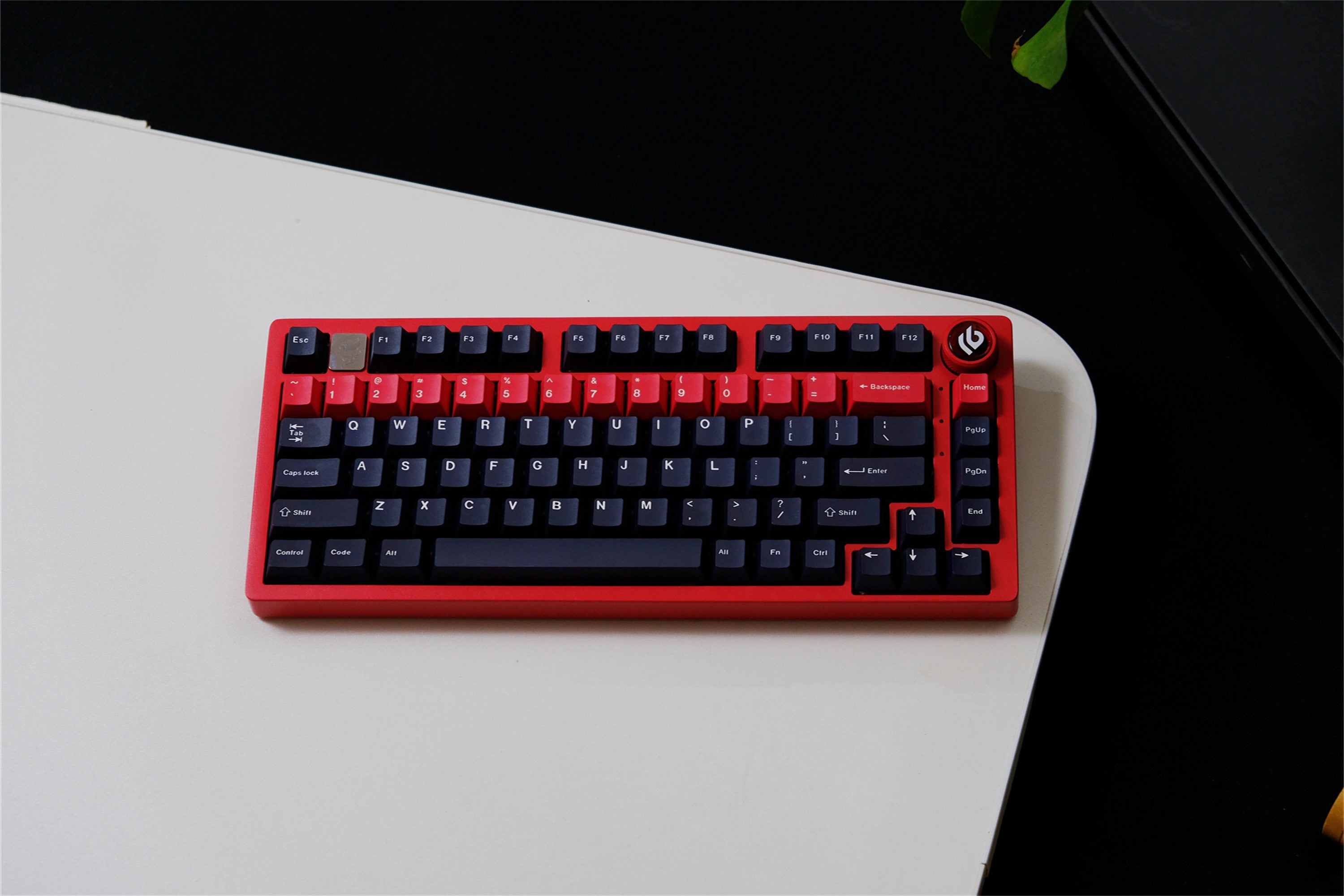 Red Alert Black Keycaps