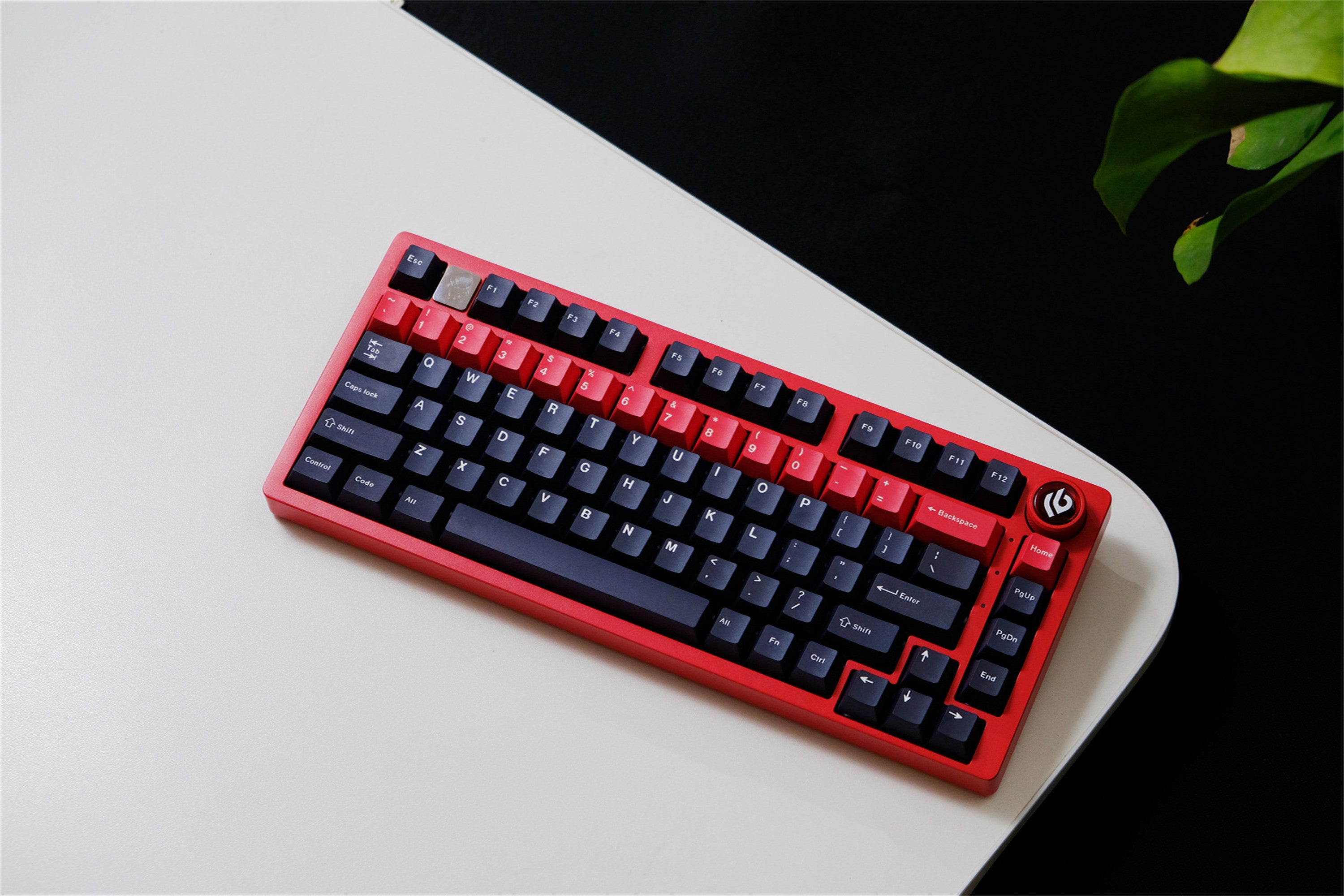 Red Alert Black Keycaps
