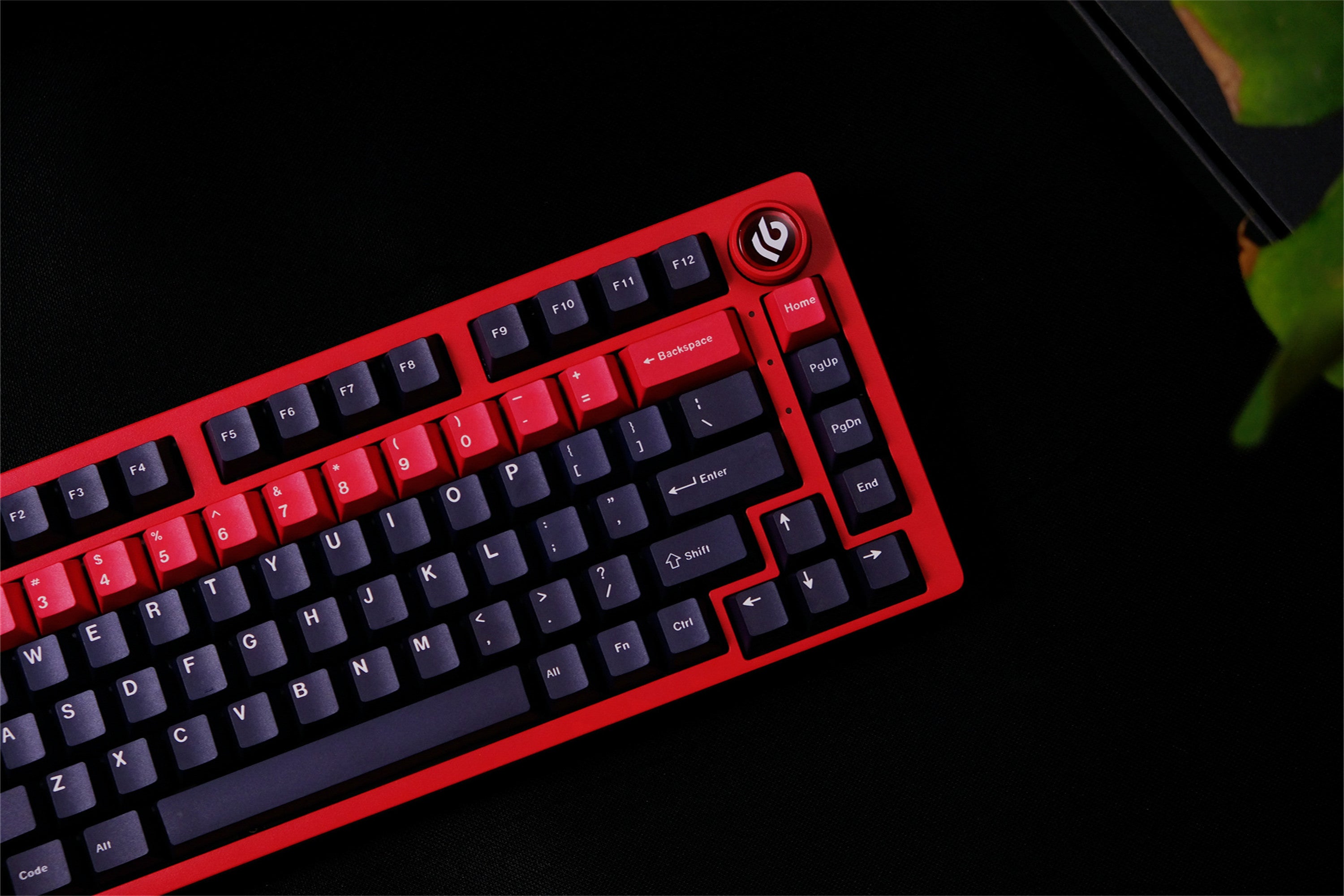 Red Alert Black Keycaps
