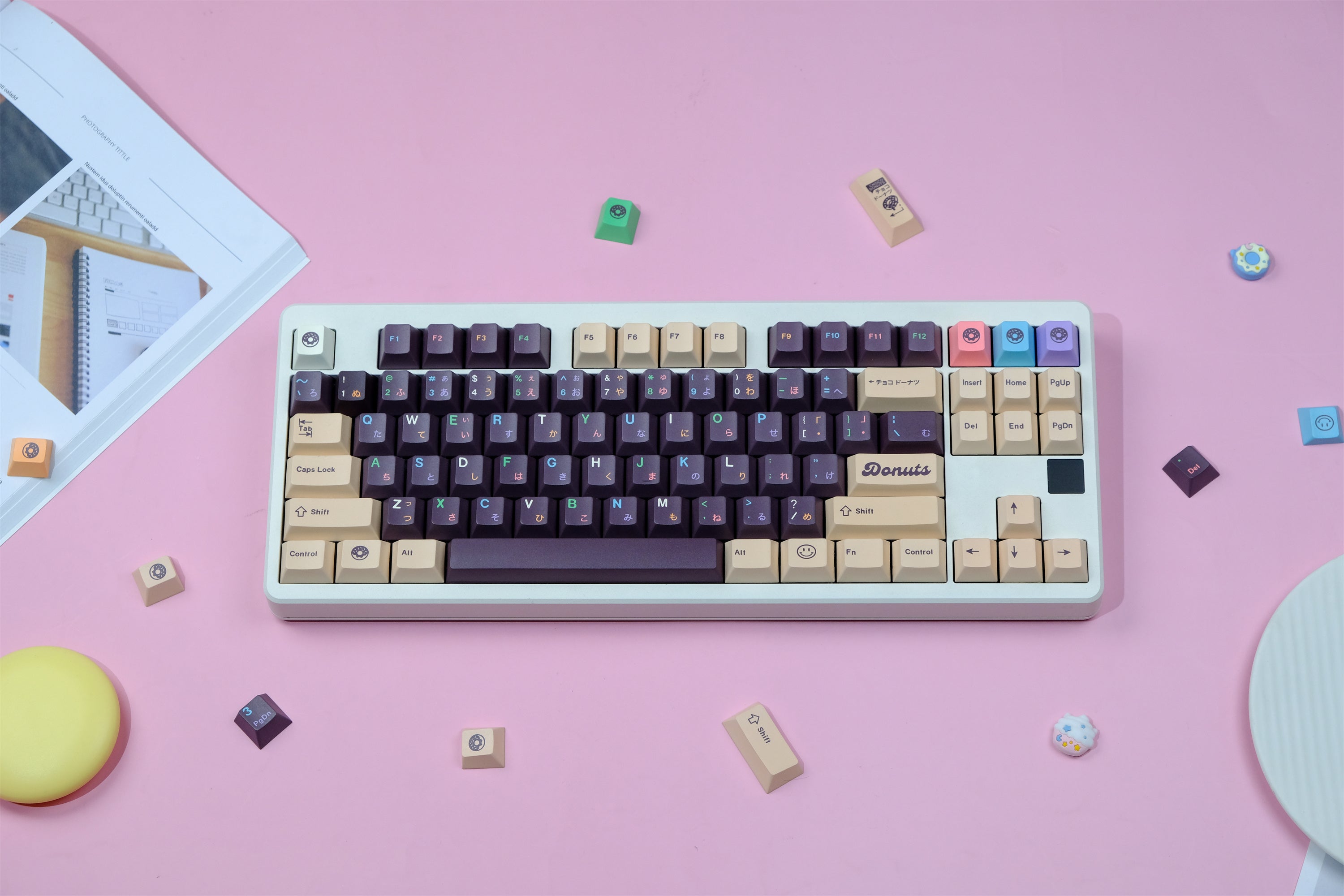 Donut keycaps