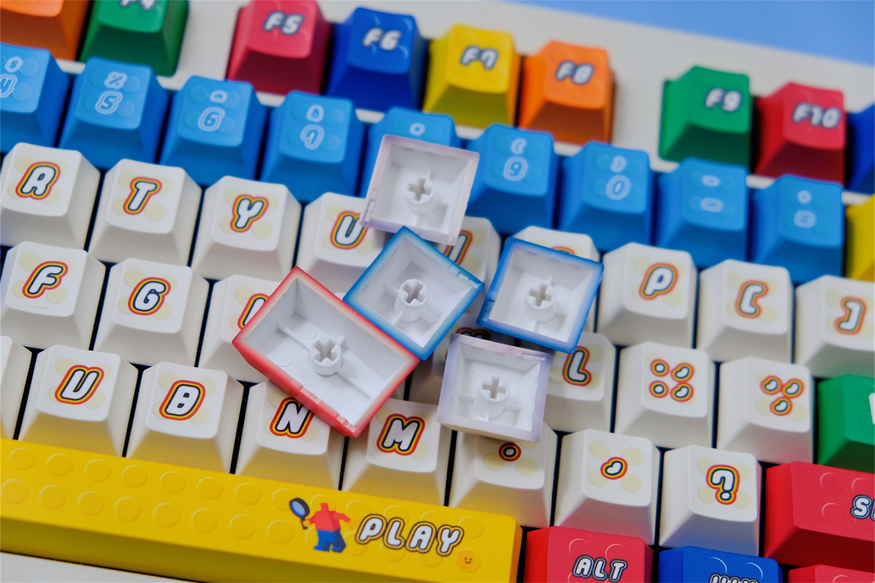 Play Go keycaps
