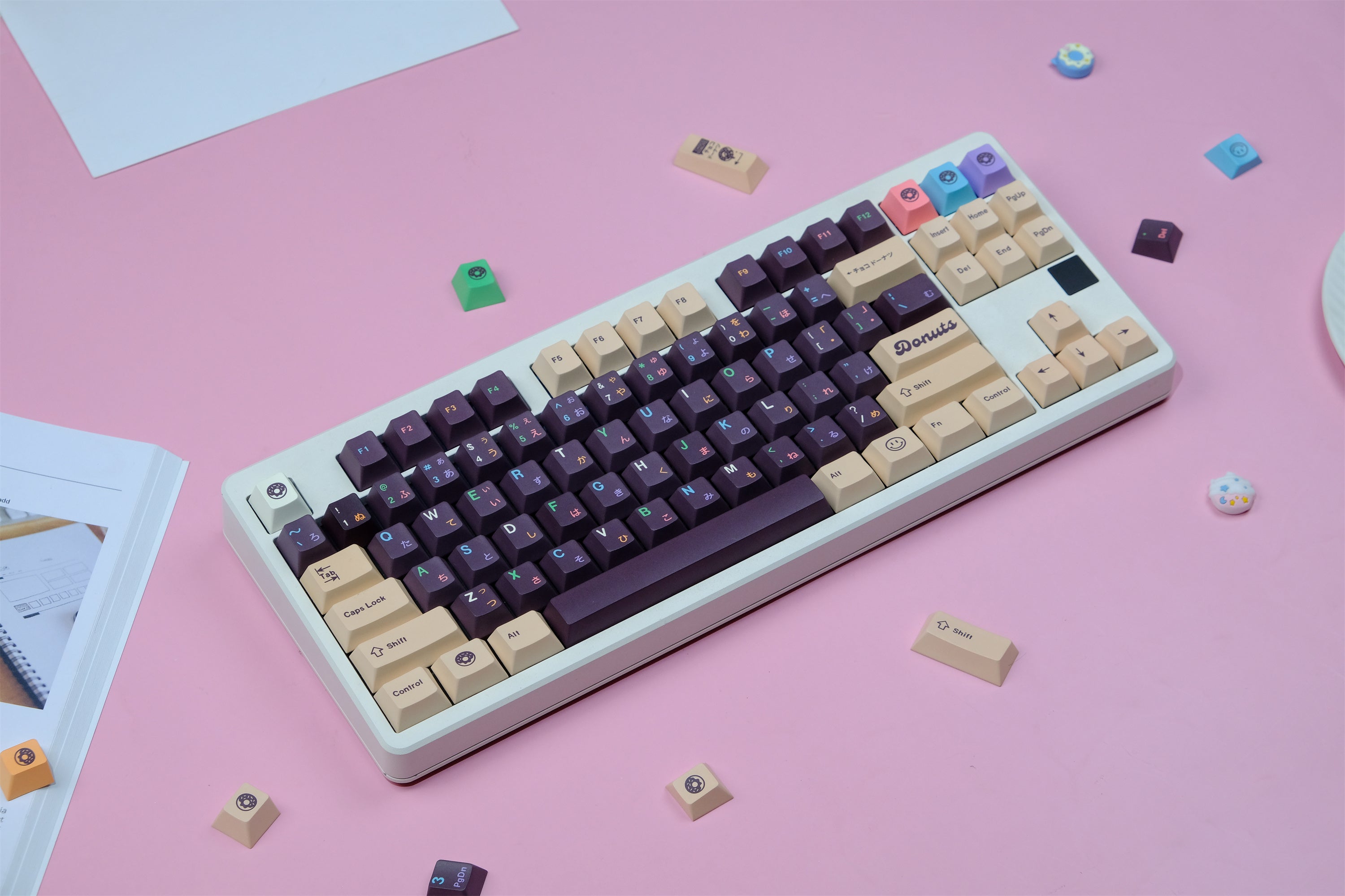 Donut keycaps
