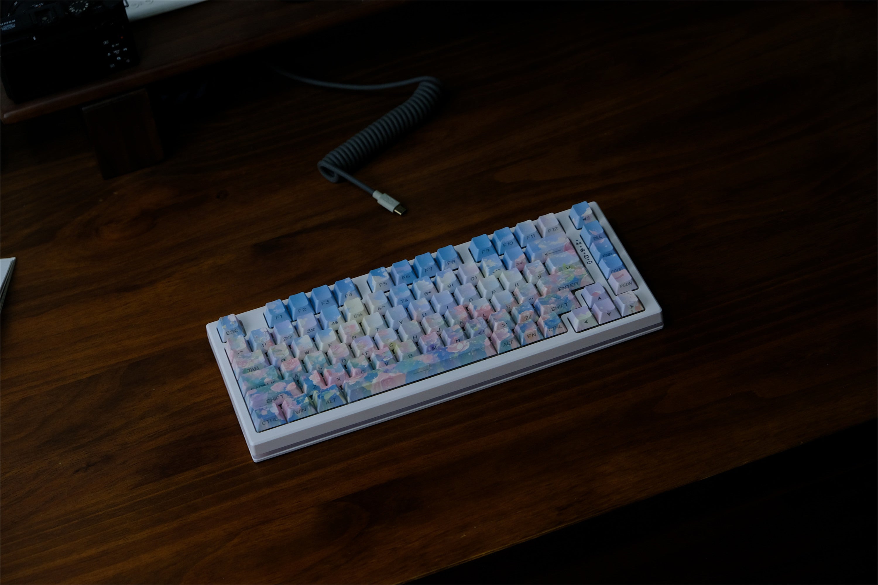 Rose Garden Side Backlight Keycaps
