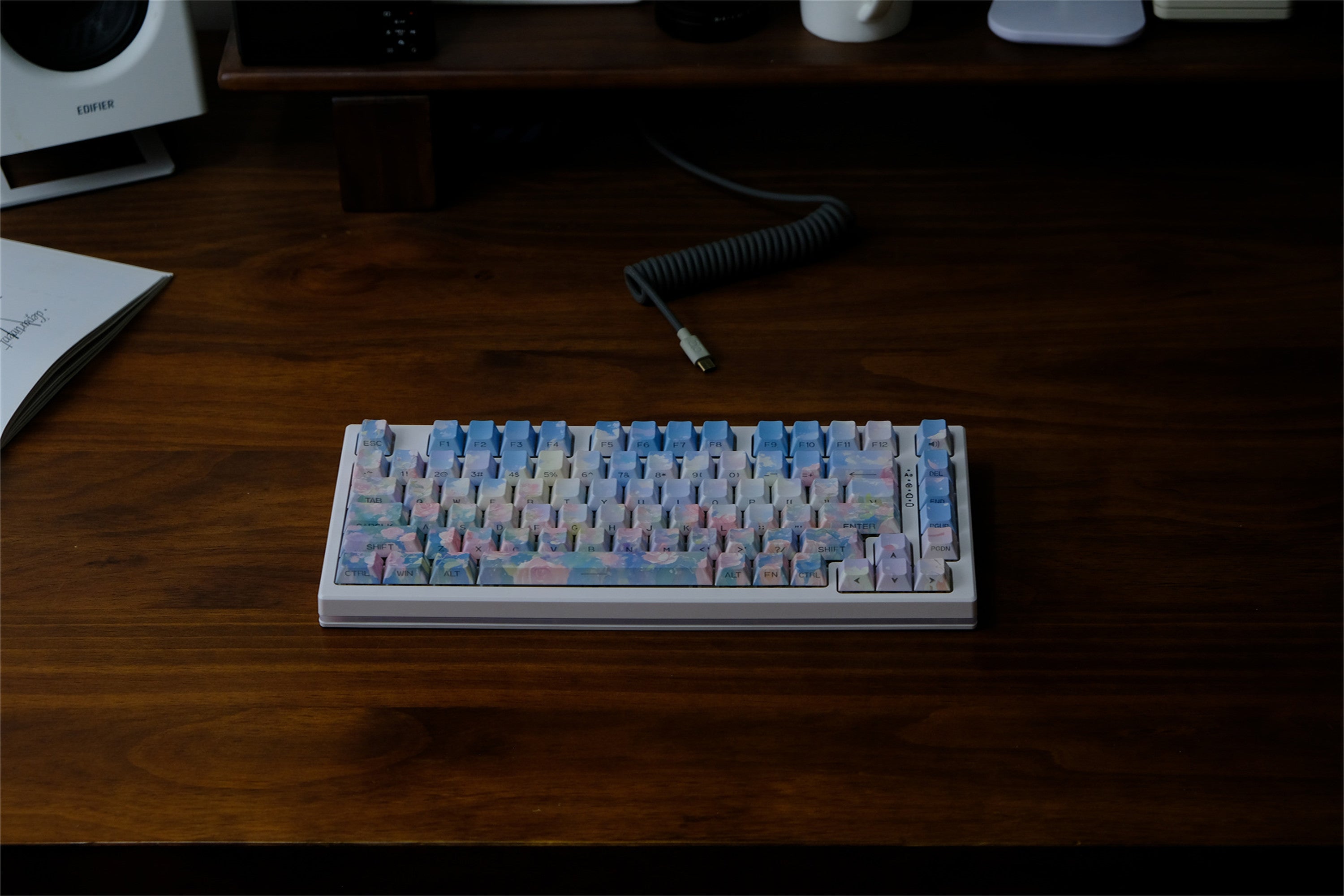 Rose Garden Side Backlight Keycaps