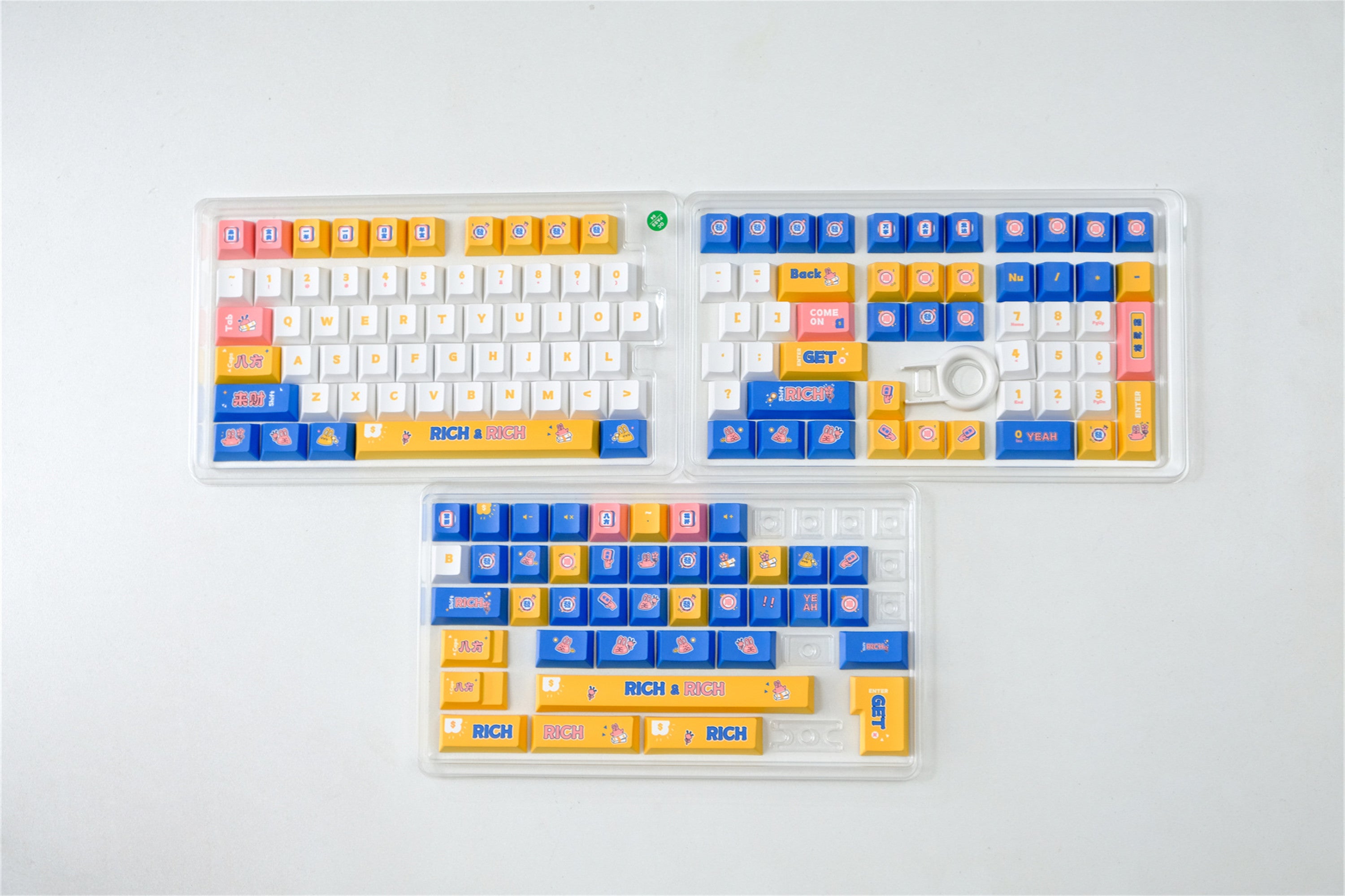 Money RICH CHERRY Keycaps