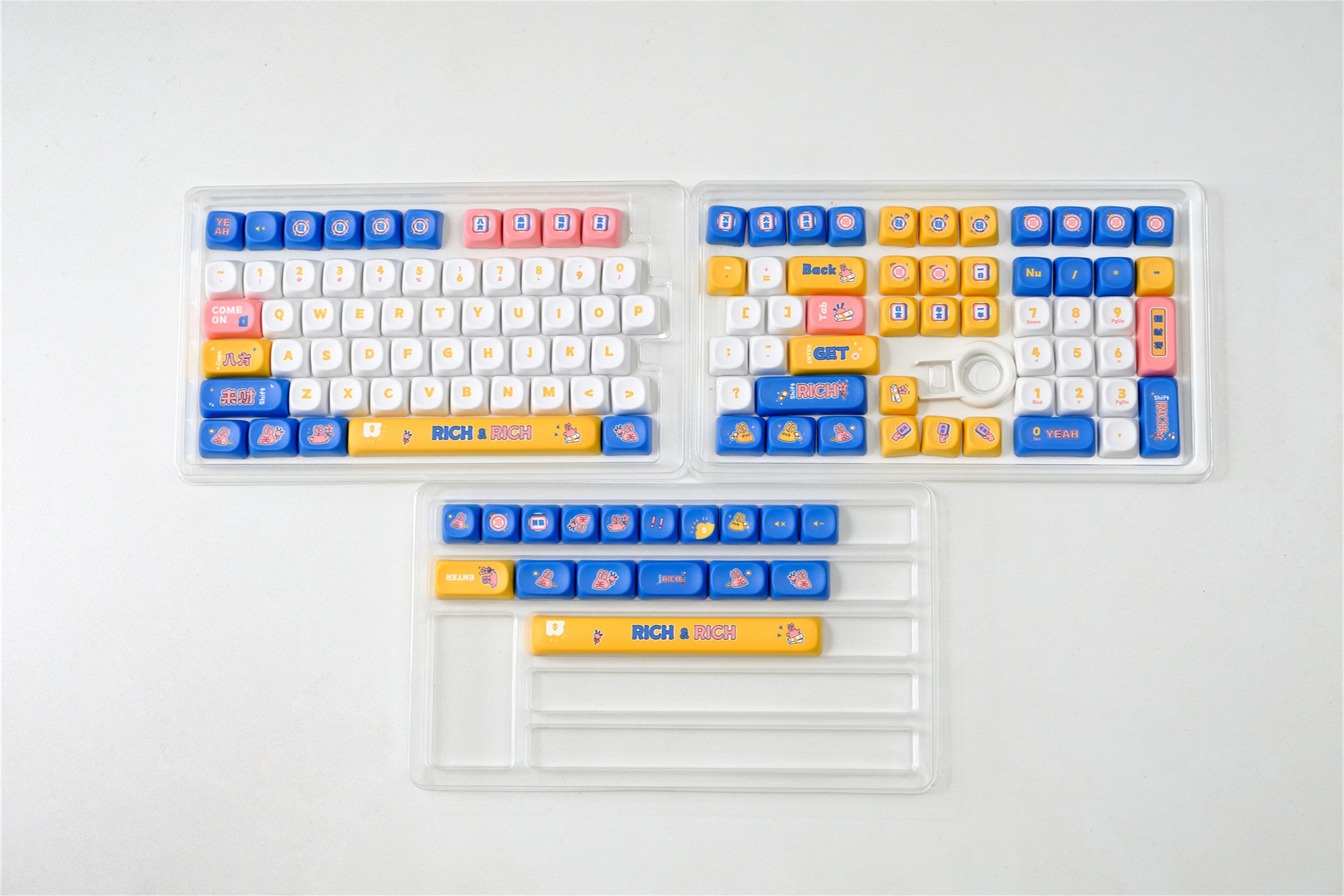 Money RICH MOA Keycaps